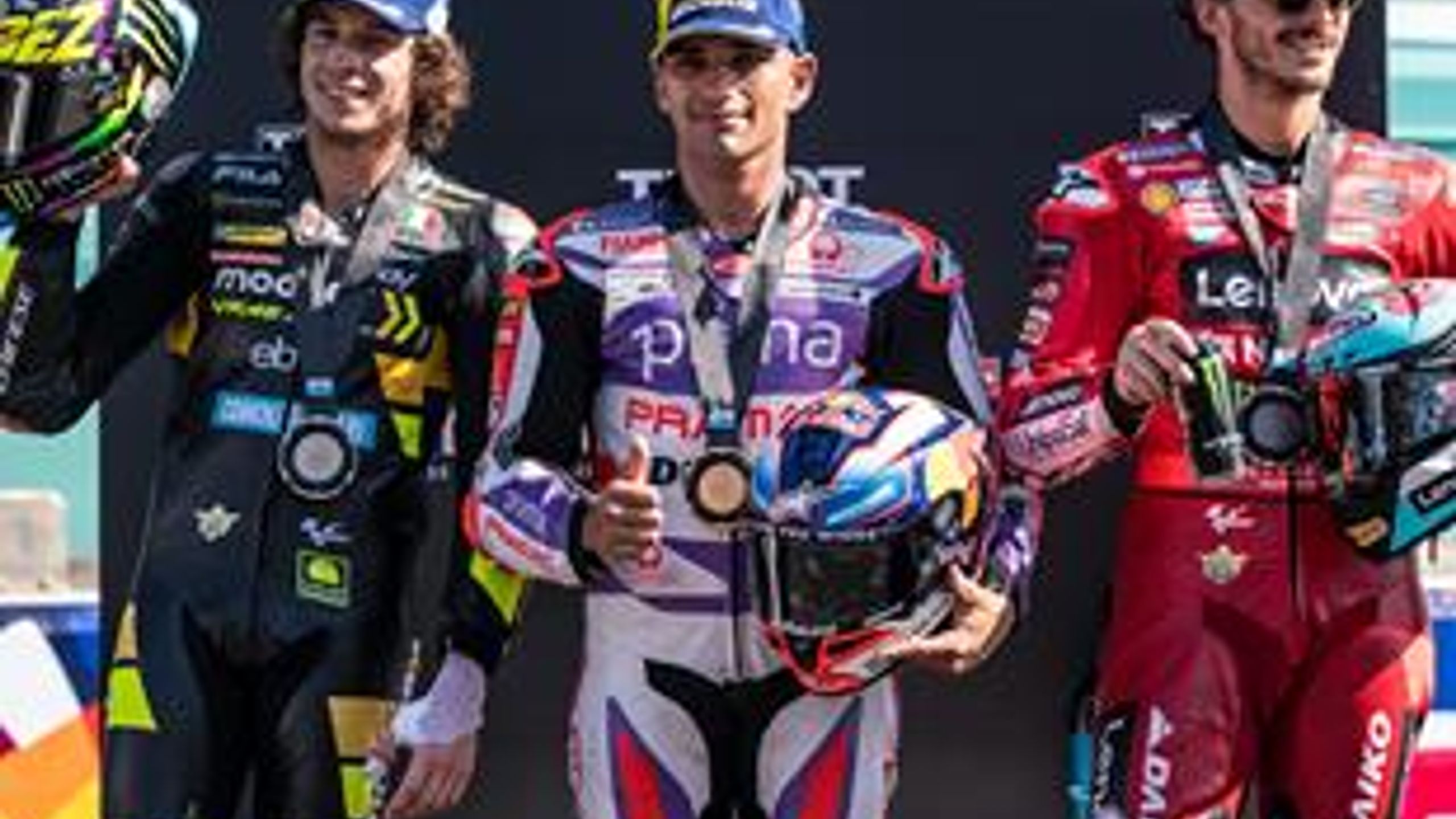 Martin stravince la Sprint a Misano! Bezzecchi (2°) e Bagnaia (3°) a ...