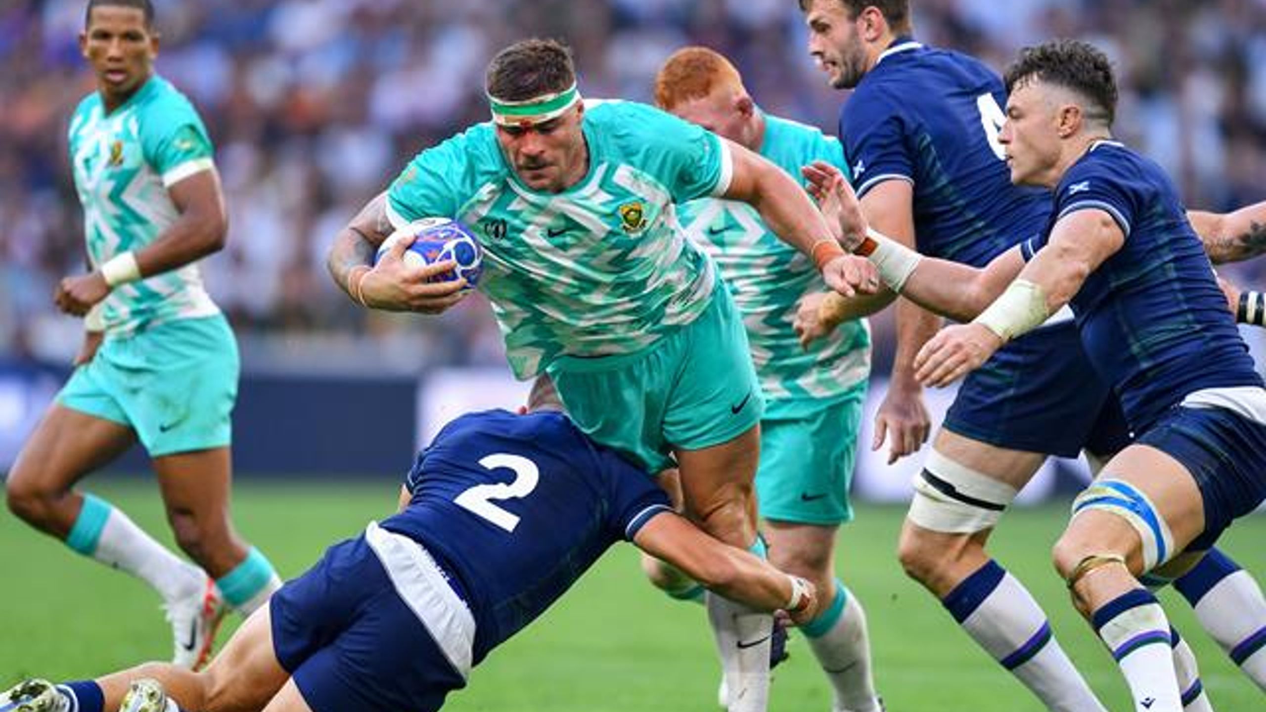 Rugby | Malcolm Marx (Afrique du Sud), blessé à un genou, ne rejouera ...