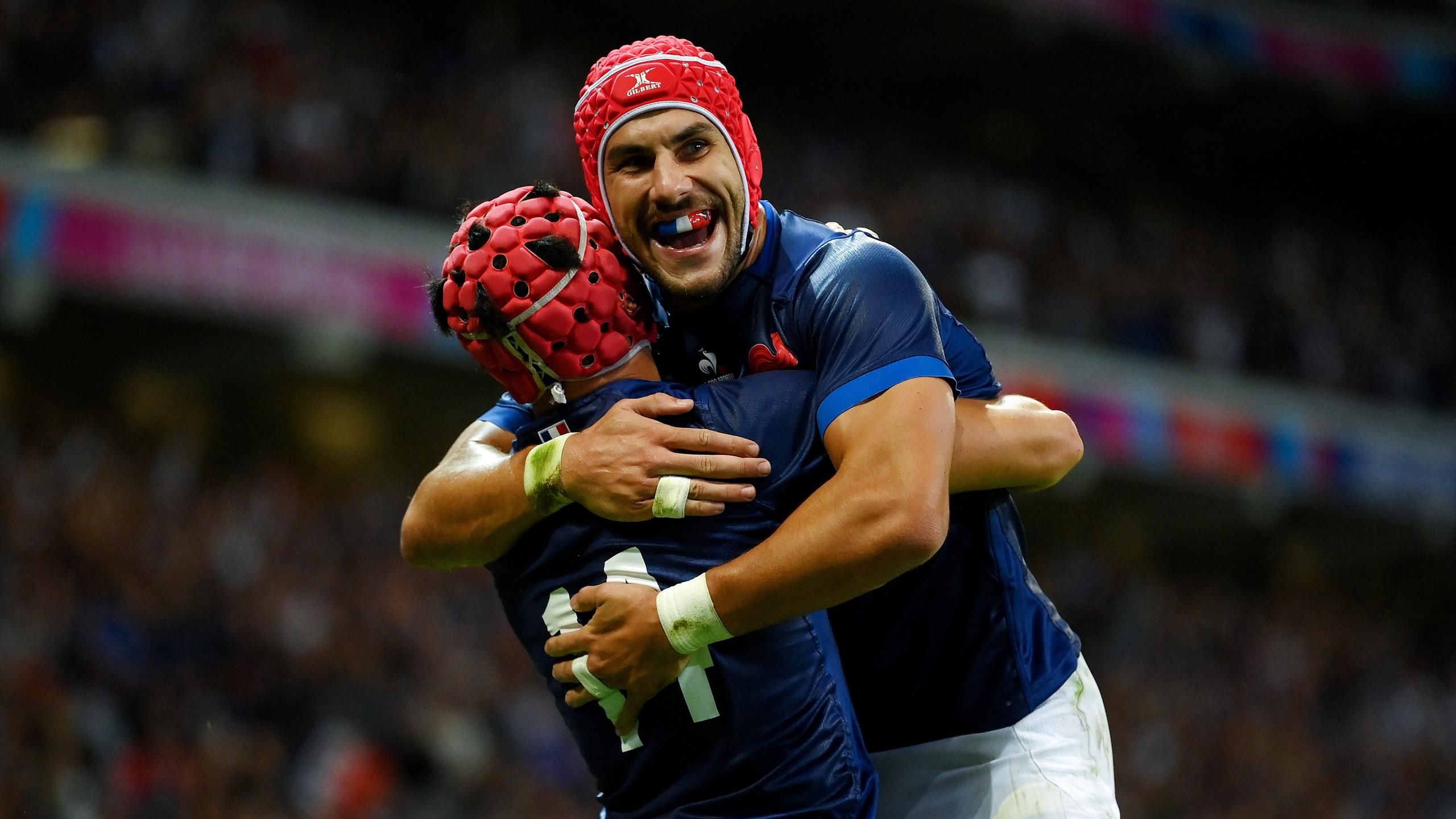 France 27-12 Uruguay Rugby World Cup hosts overcome dogged South American opponents to claim second win of tournament