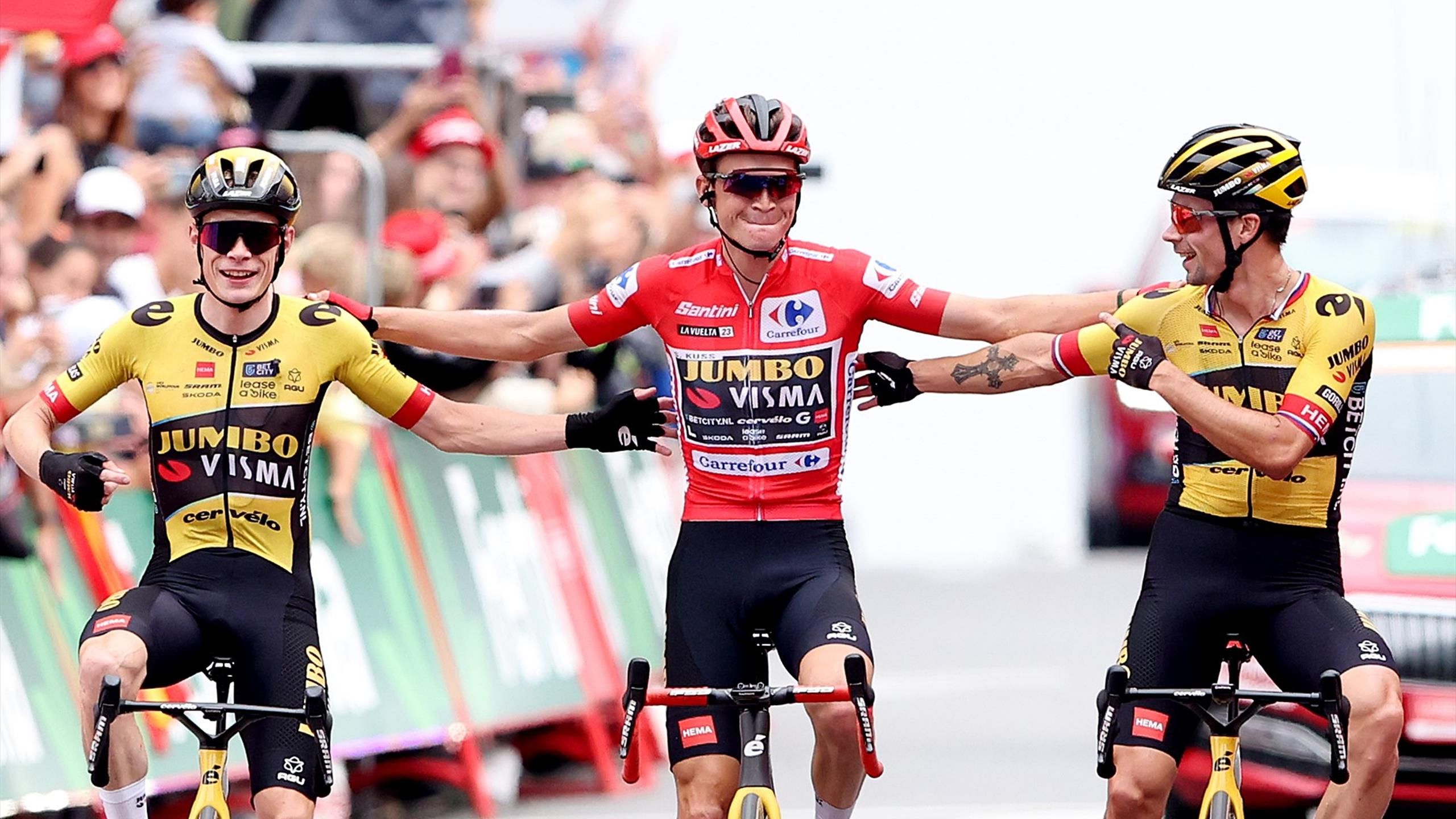 La Vuelta Veelvraat JumboVisma verpulvert ook qua prijzengeld