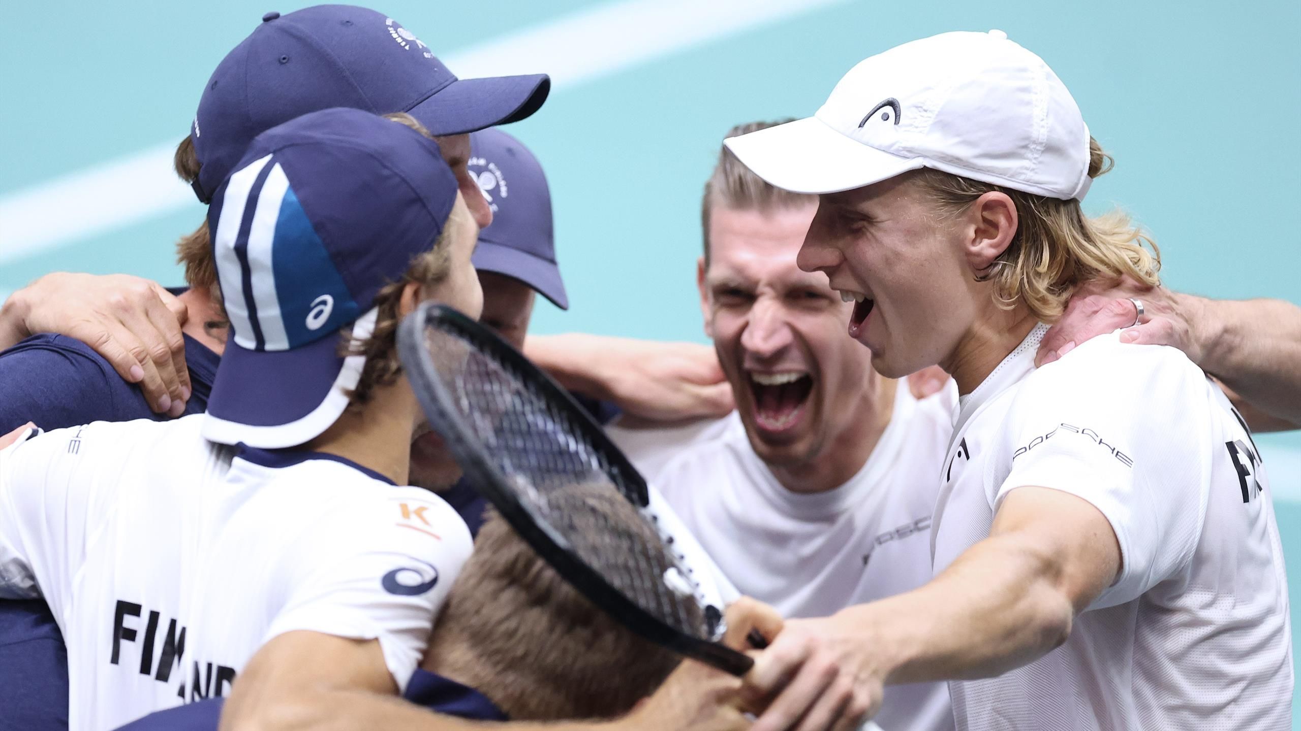 Davis Cup Finnland landet sensationellen Coup gegen die USA und