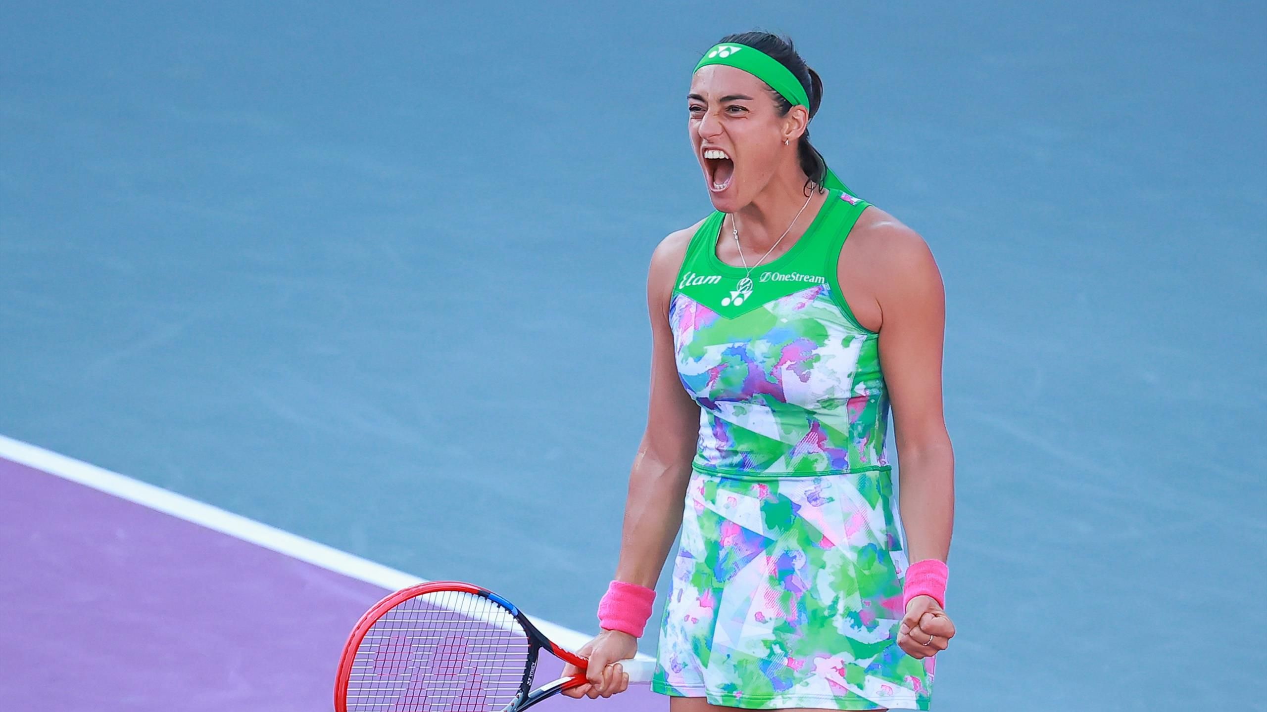 WTA Pékin Caroline Garcia qualifiée en quart de finale après sa