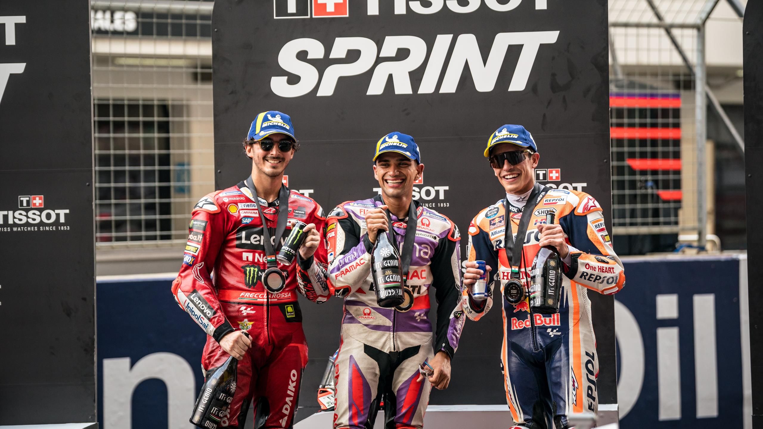 GP India - sprint race: dominio di Martin davanti a Bagnaia e Marquez ...