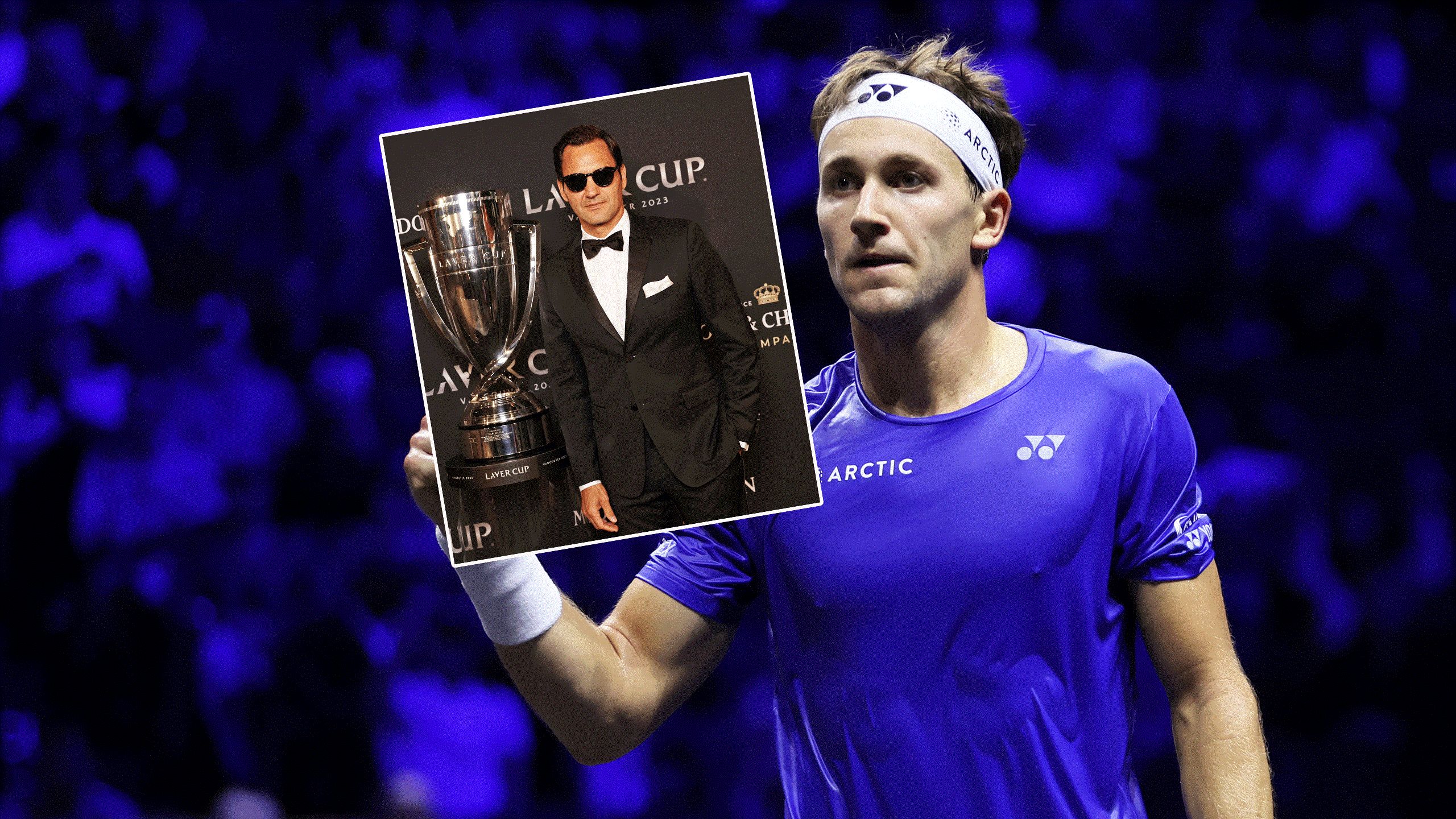 Laver Cup 2023 I know Roger is watching - Casper Ruud wowed by extra special fans in Federer and Coldplay
