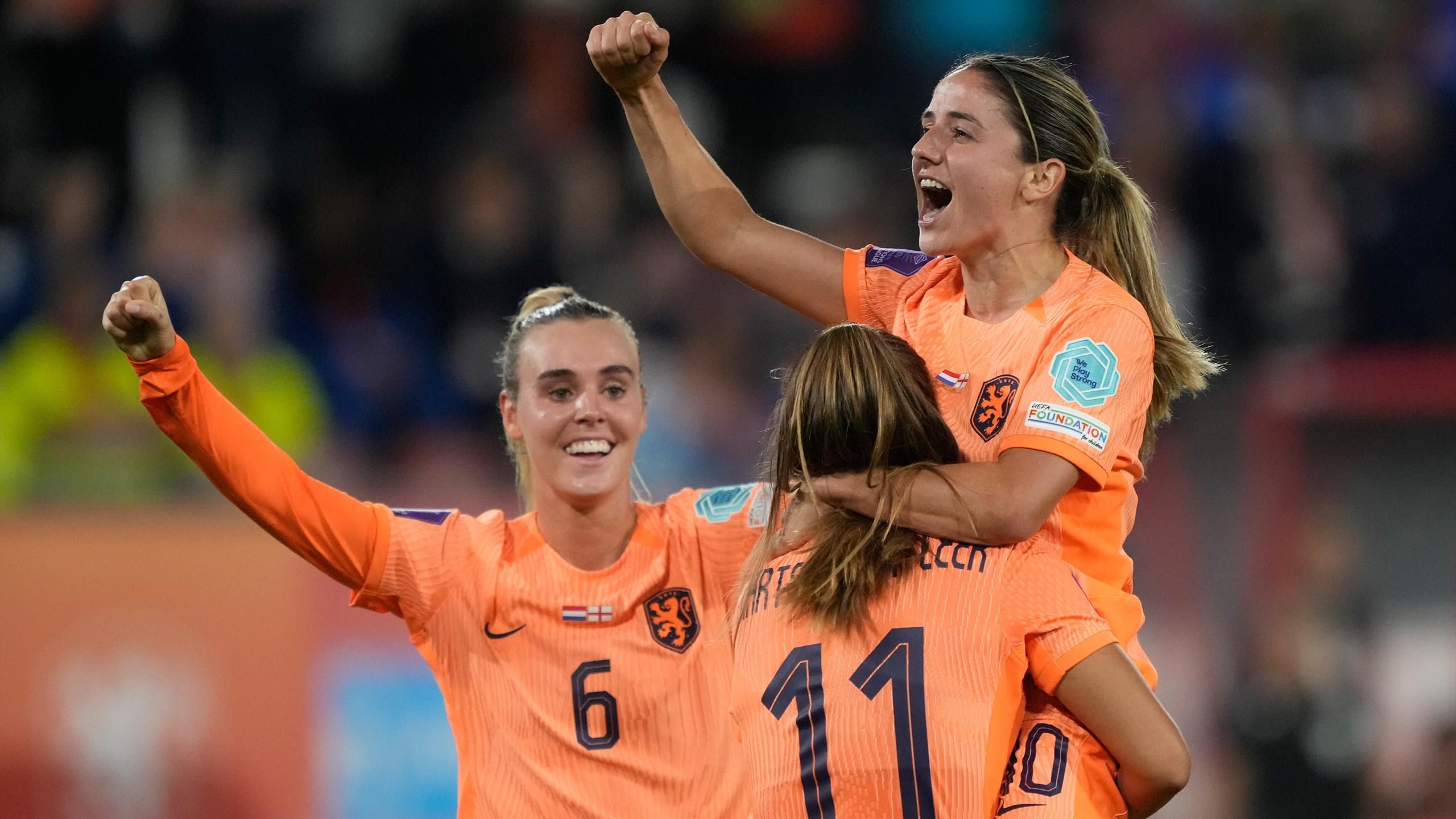 Nations League |  Substitute Janssen scored the Dutch team’s shot against European champion England with a beautiful goal