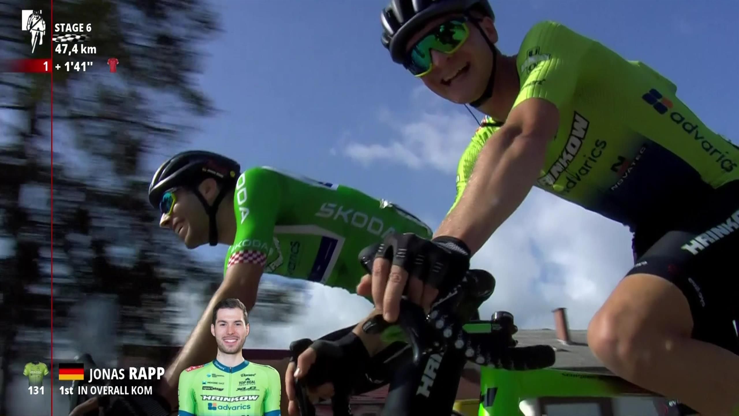 CRO Race - Che festa in corsa! Jonas Rapp vince la classifica scalatori ...