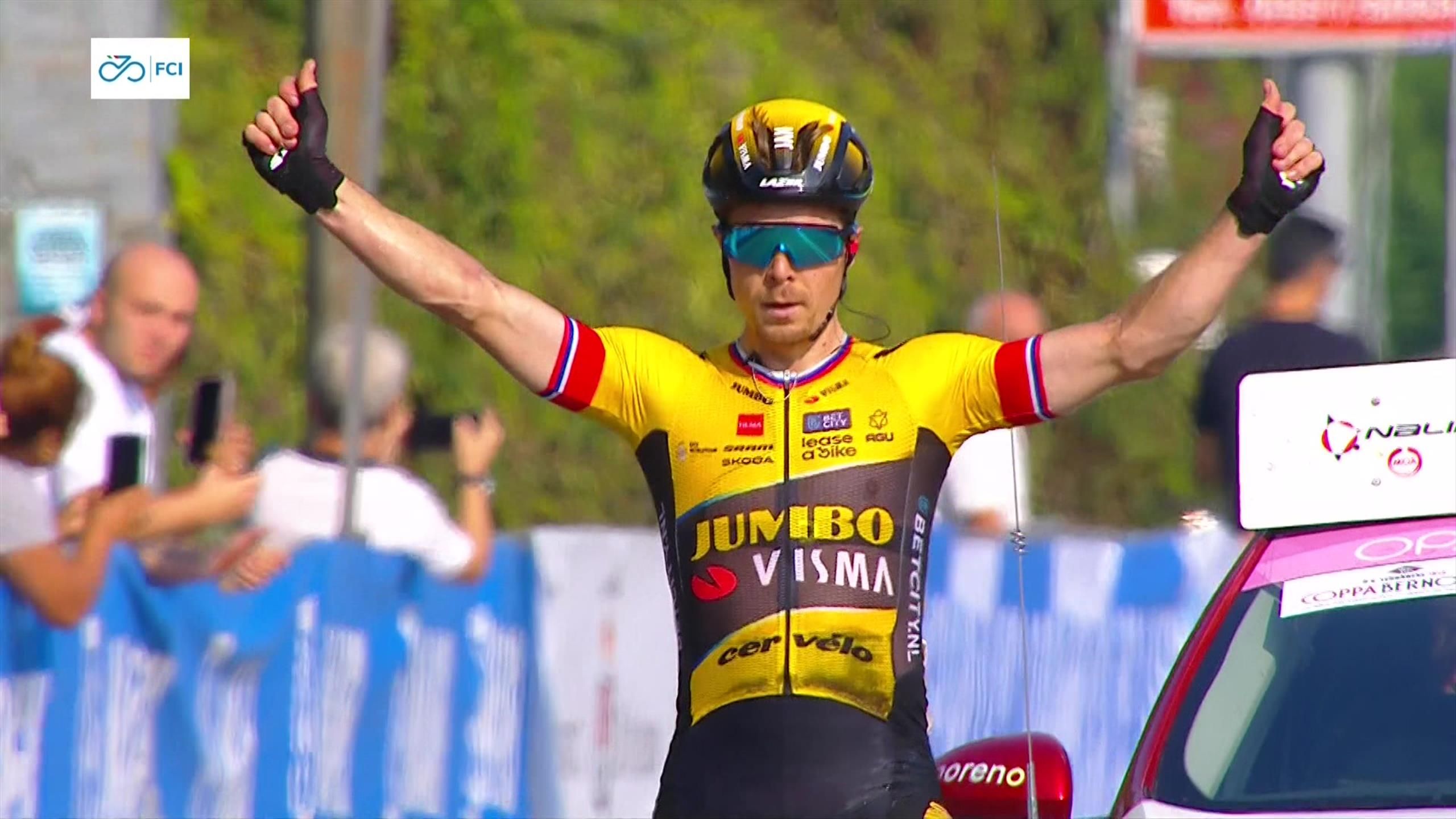 Coppa Bernocchi Cinquième succès de la saison pour Wout Van Aert