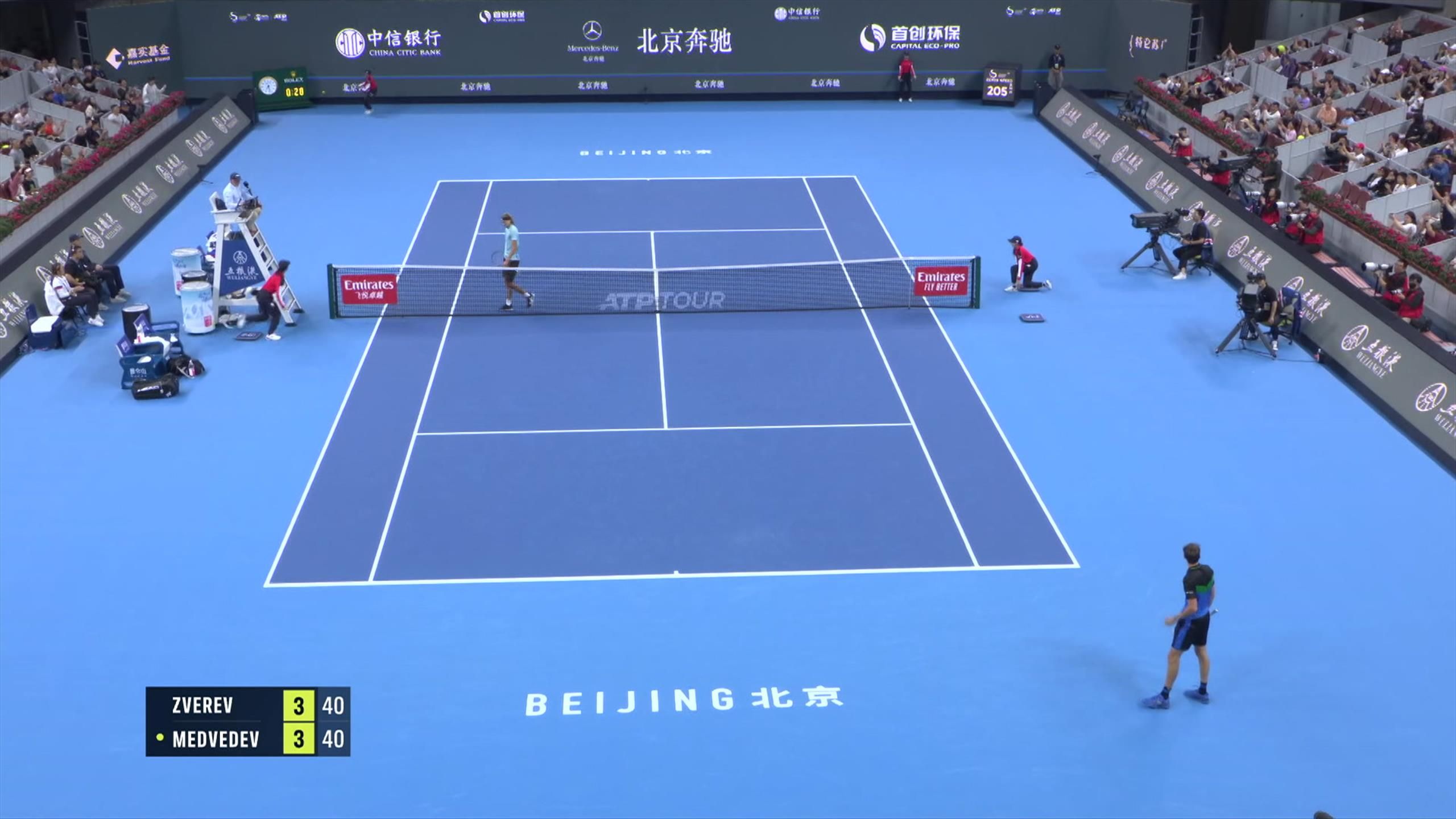 ATP Pékin En bout de course, Daniil Medvedev sort un passing