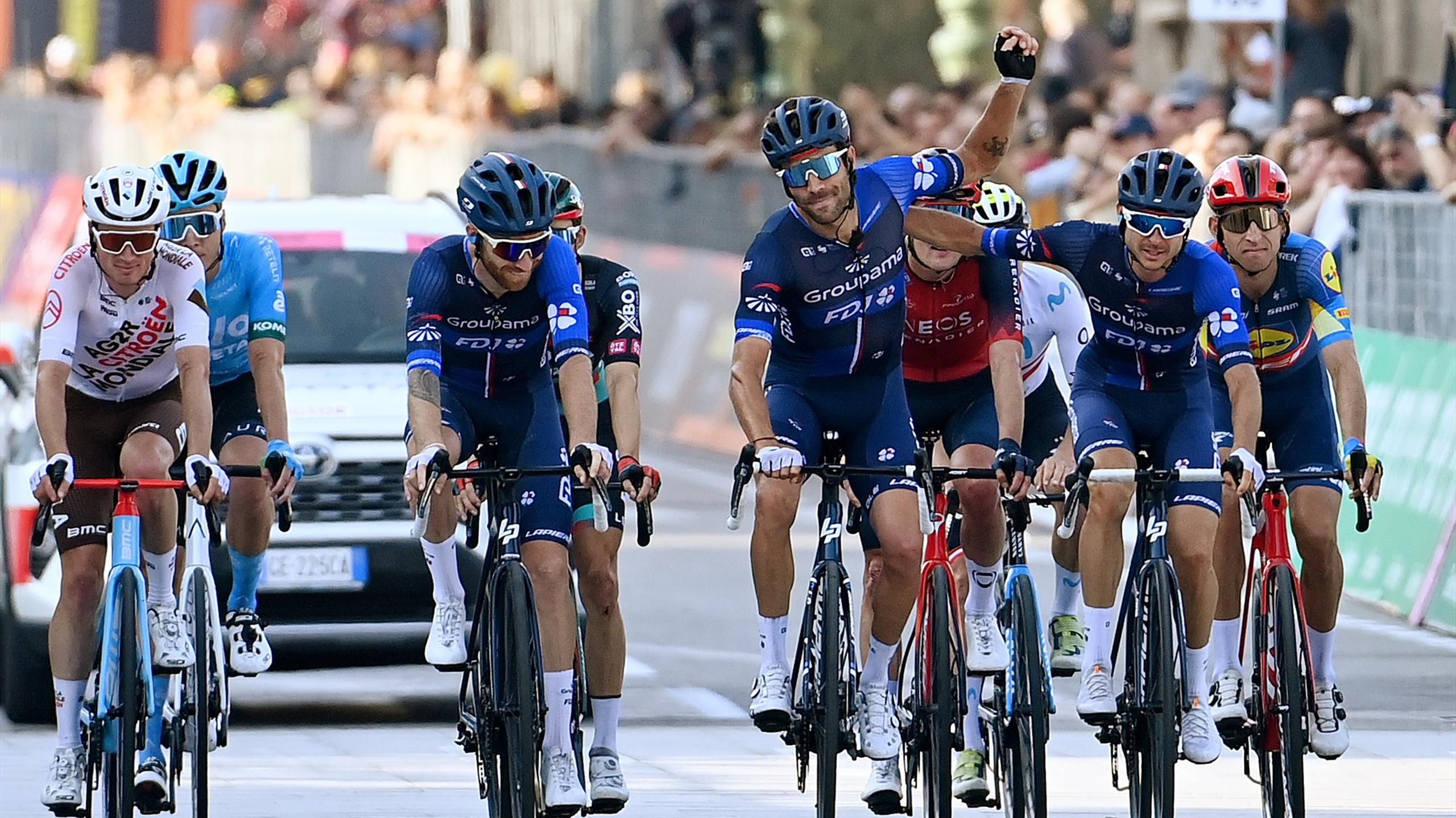 Tour de Lombardie Thibaut Pinot (Groupama FDJ), une pluie d