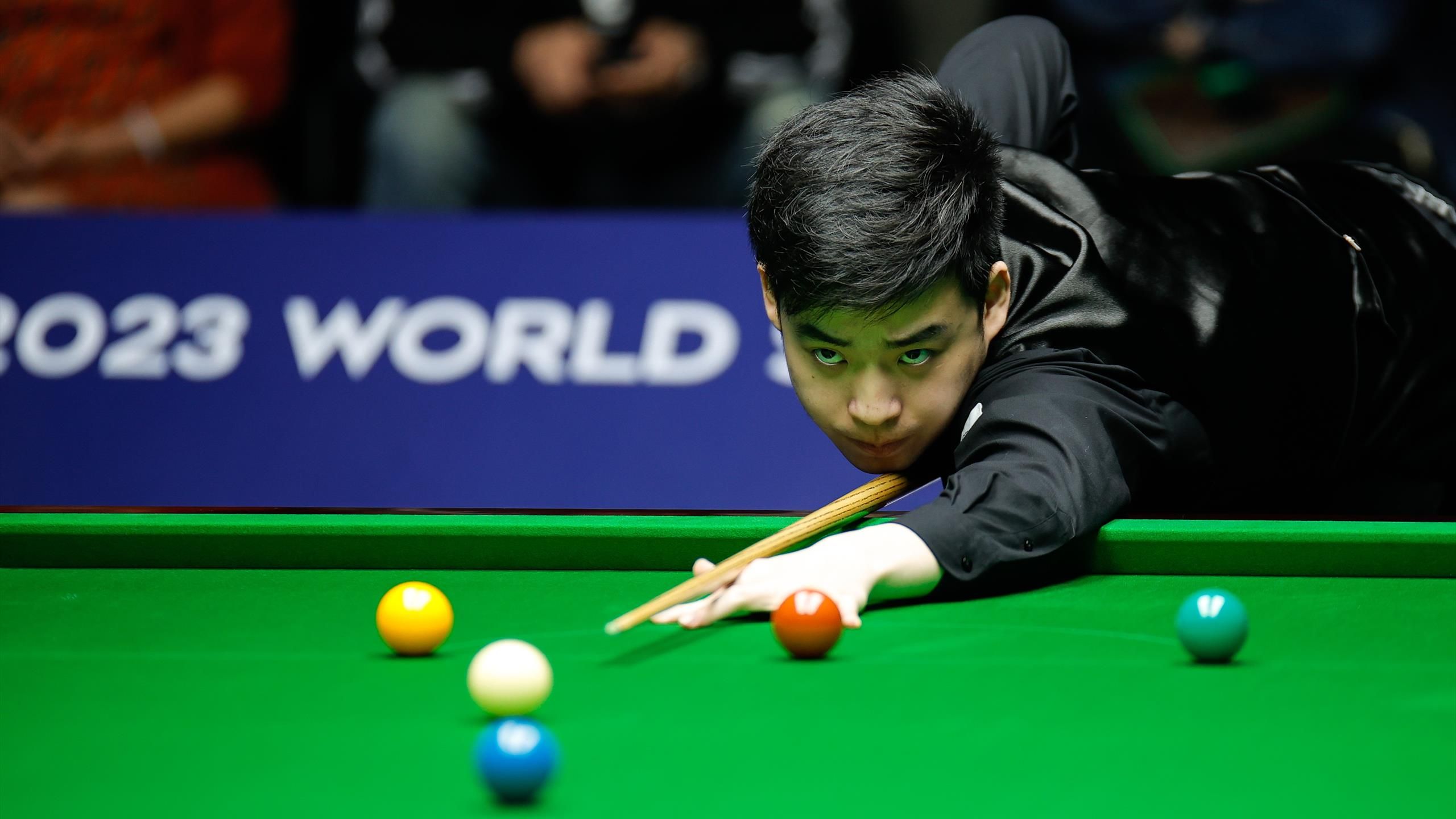 Wuhan Open Si Jiahui spielt in Runde drei im Match gegen Mark Allen