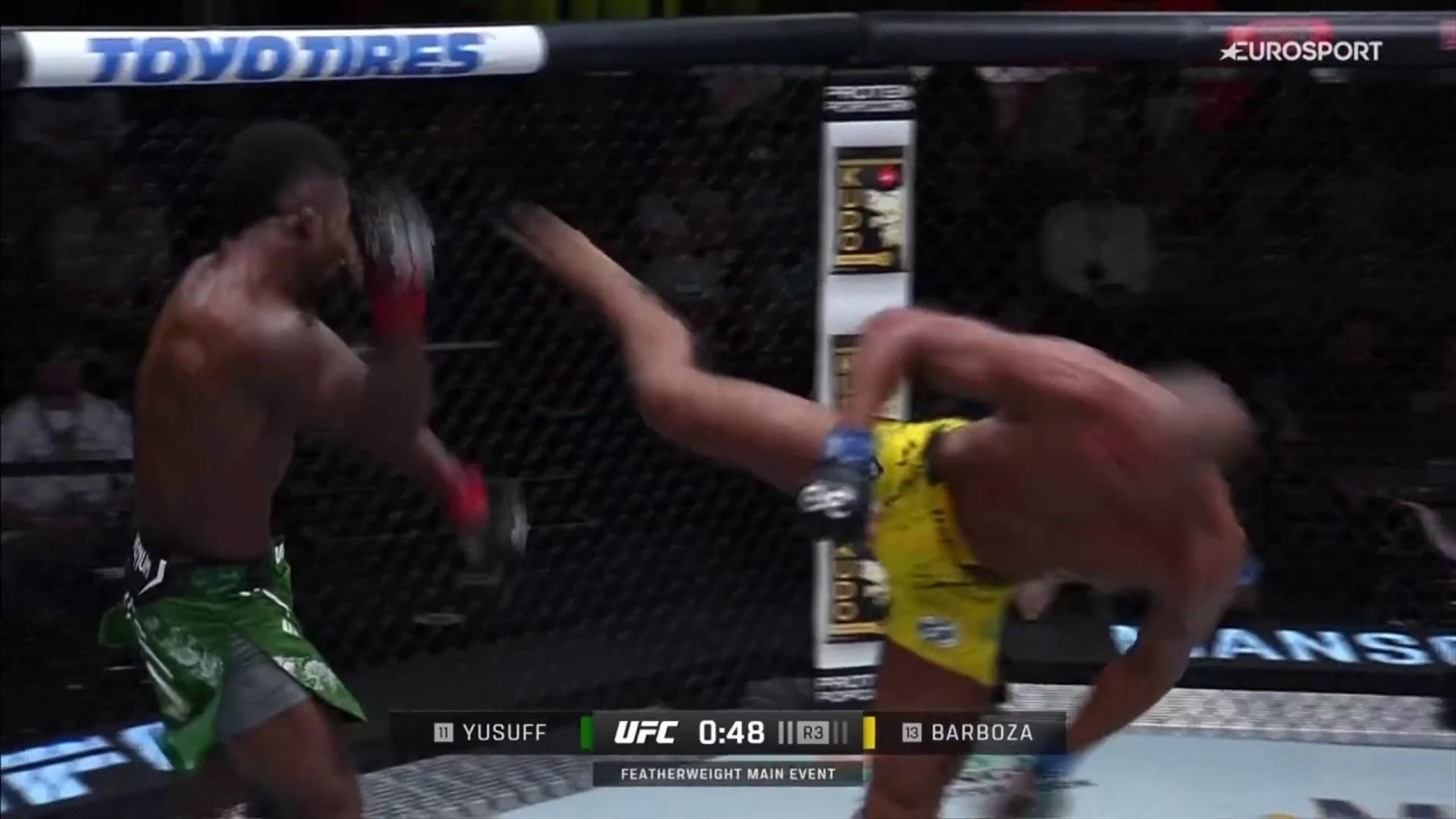 MMA - UFC Vegas 81 | Directa a los highlights: La patada giratoria de ...