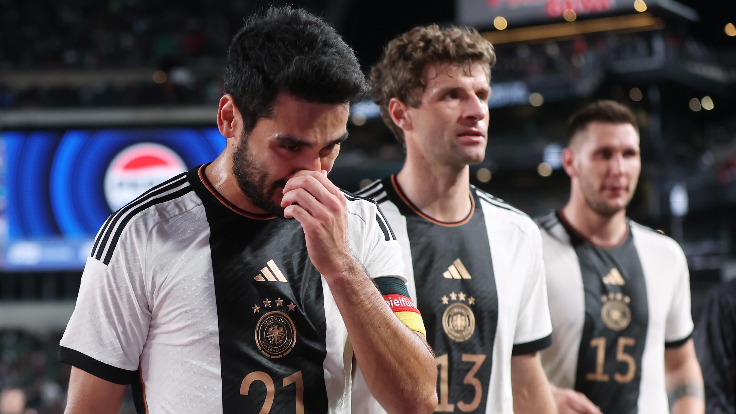 Indywidualna krytyka Niemiec: Atakująca czwórka przeciwko Meksykowi z dobrymi notami – wycofują się Thomas Müller i Niklas Süle