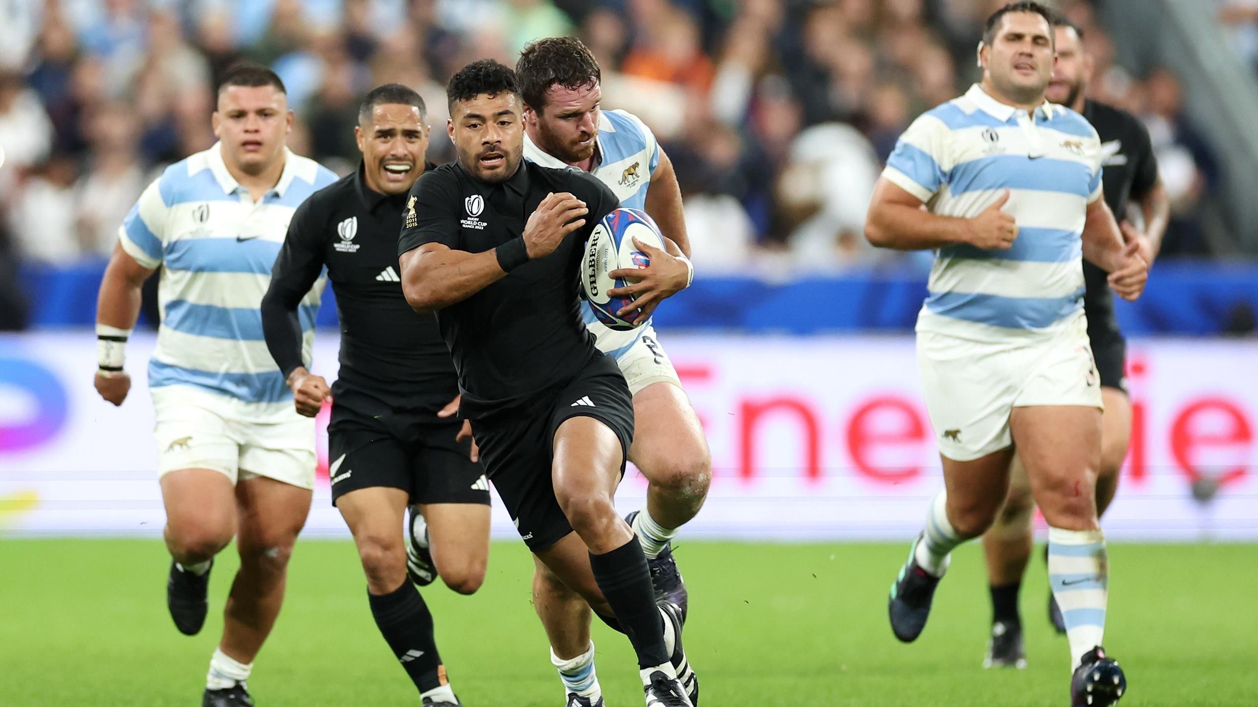 Rugby-WM - Neuseeland im WM-Finale! All Blacks nehmen Argentinien auseinander