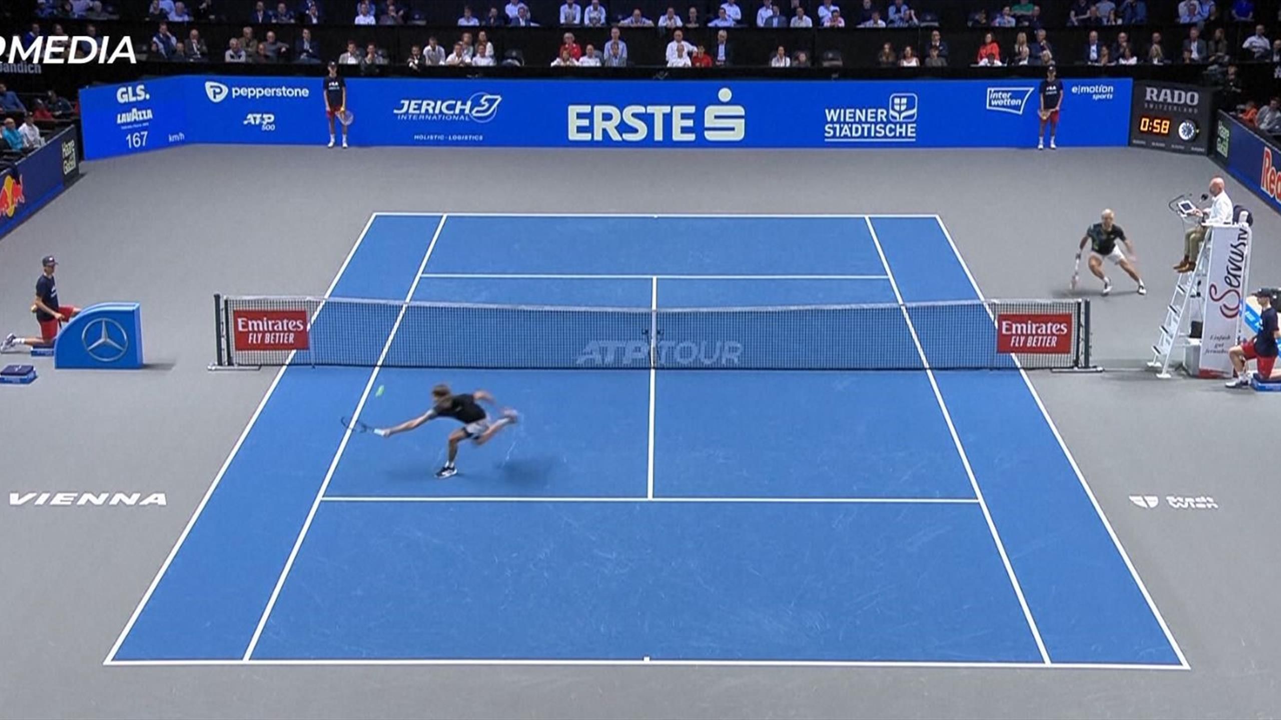 ATP Wien Alexander Zverev meistert Auftakthürde geschmeidig und