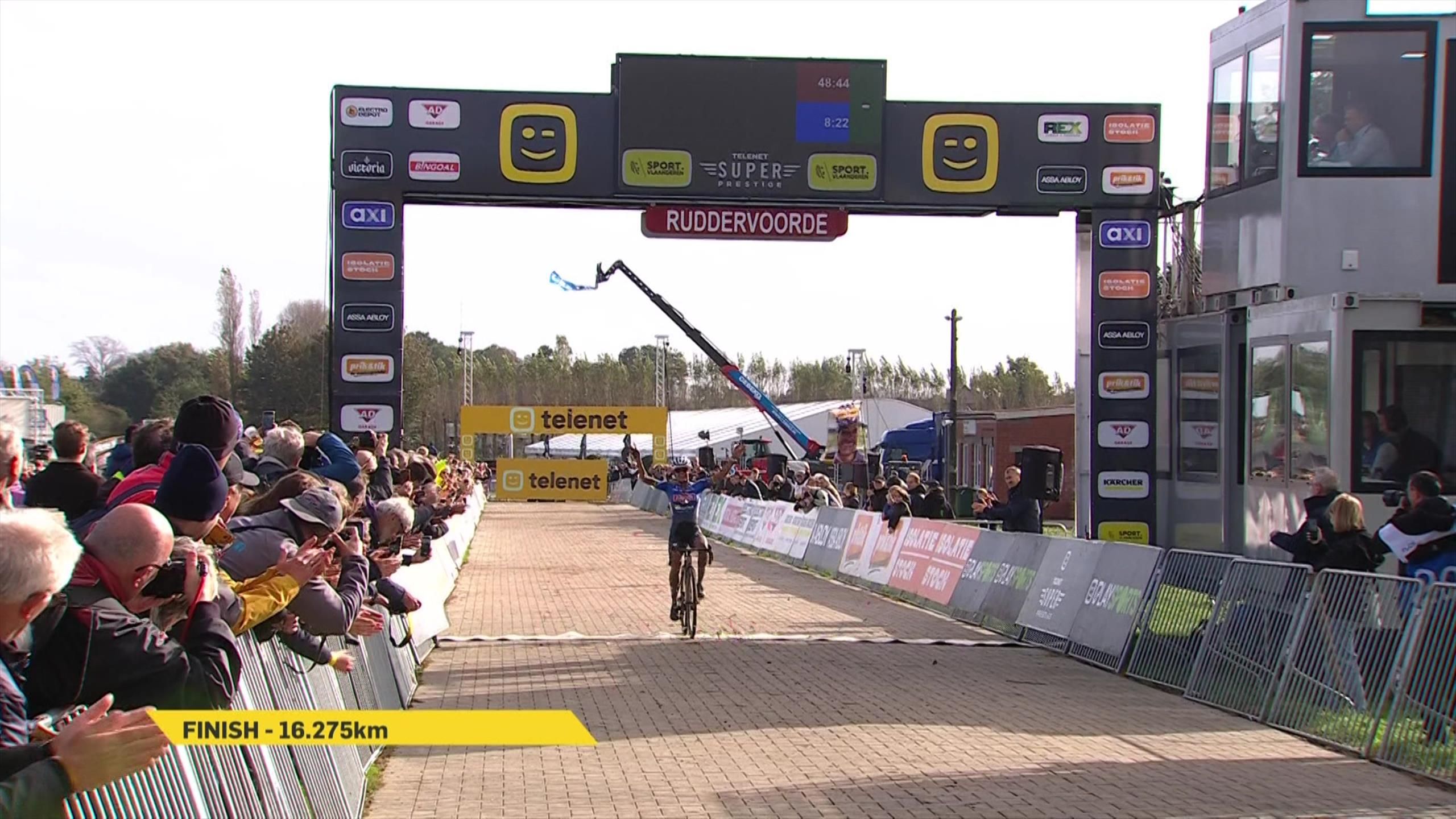 Superprestige 2023 Ceylin del Carmen Alvarado vence en Ruddervoorde