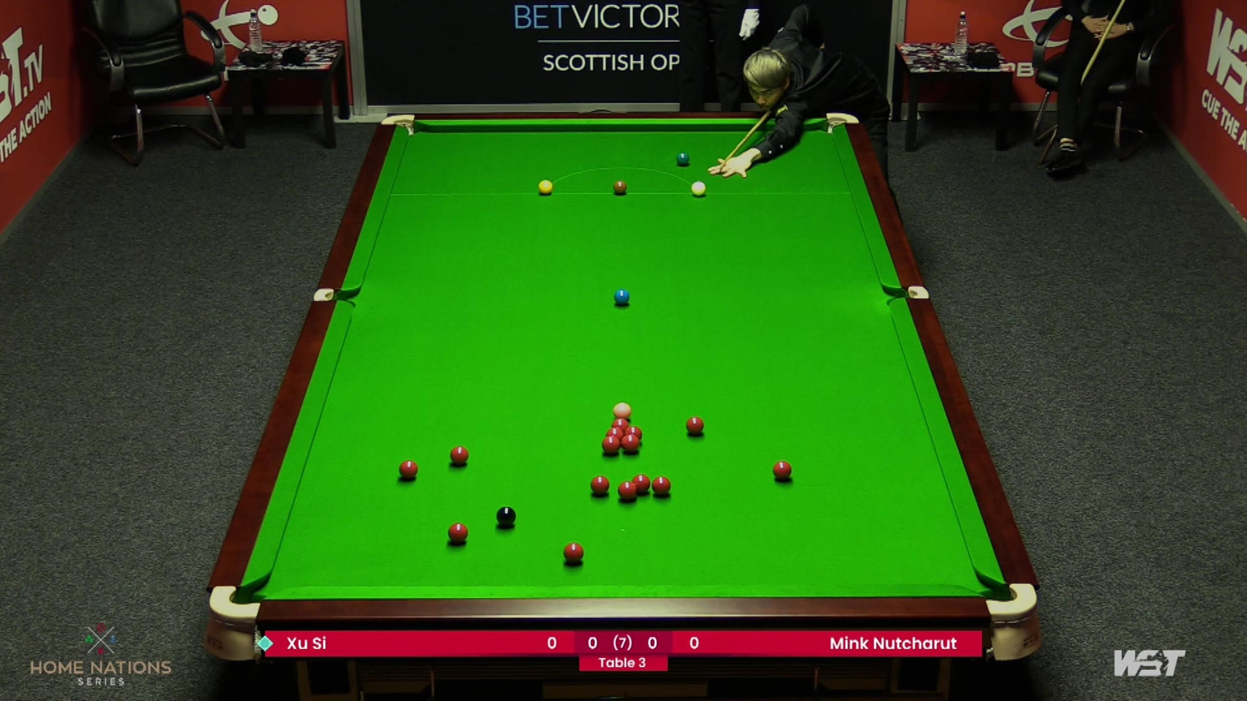 Snooker Scottish Open Qualification Xu Si trumpft mit 138erBreak