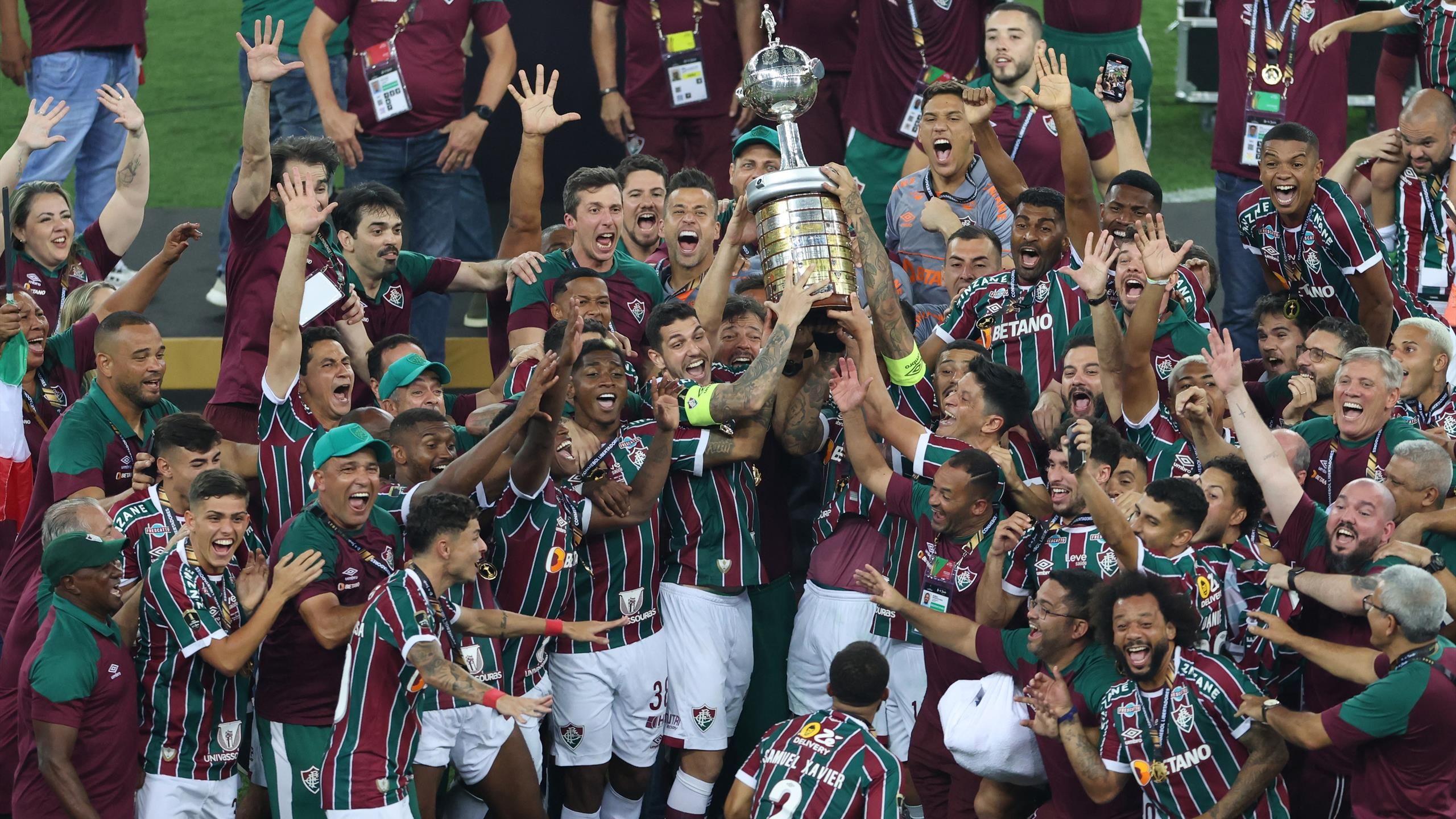 Copa Libertadores final: Fluminense's John Kennedy scores extra-time  winner, gets sent off for celebration