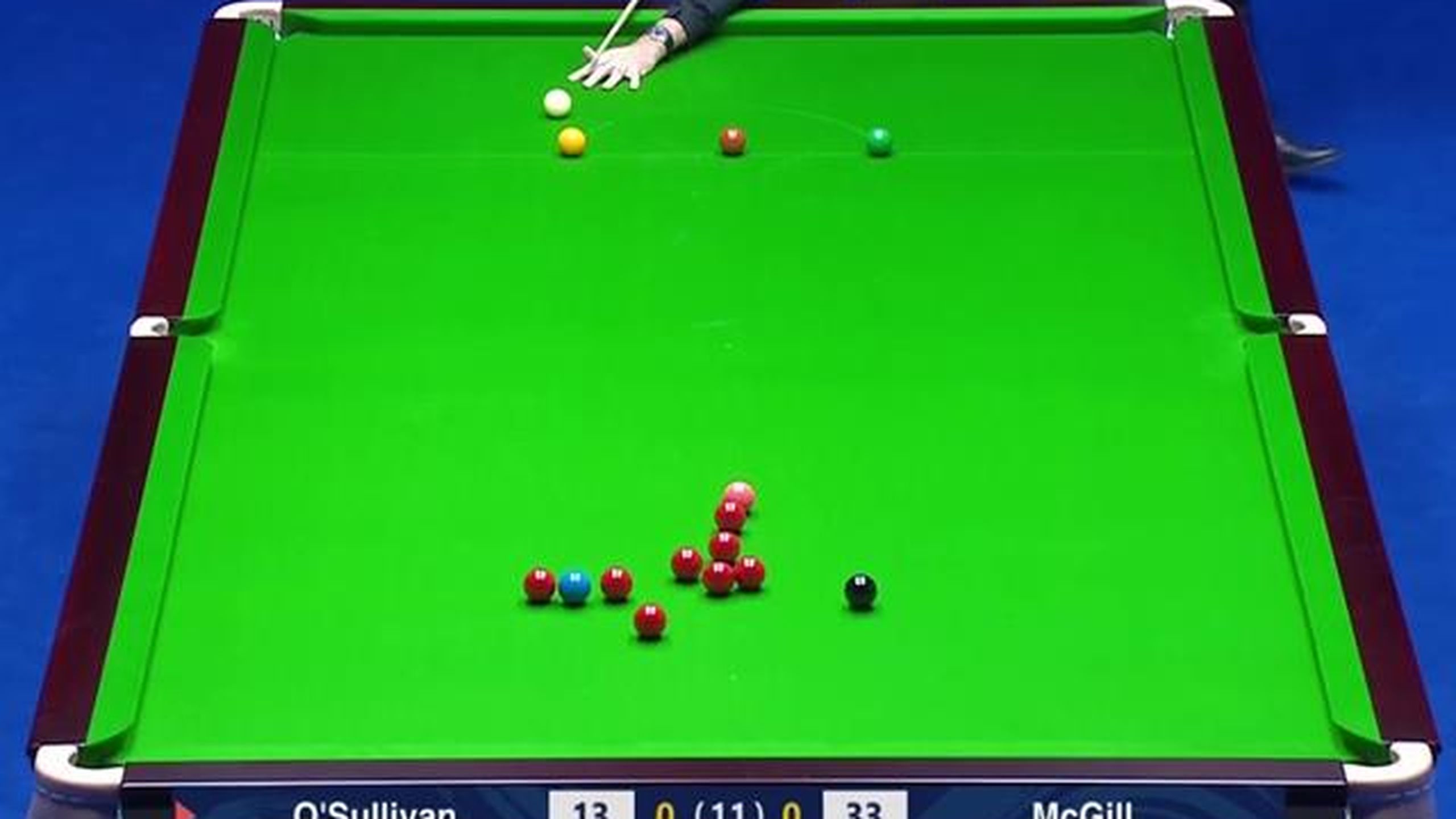 International Championship | O’Sullivan raakt rode bal maar niet - acht ...