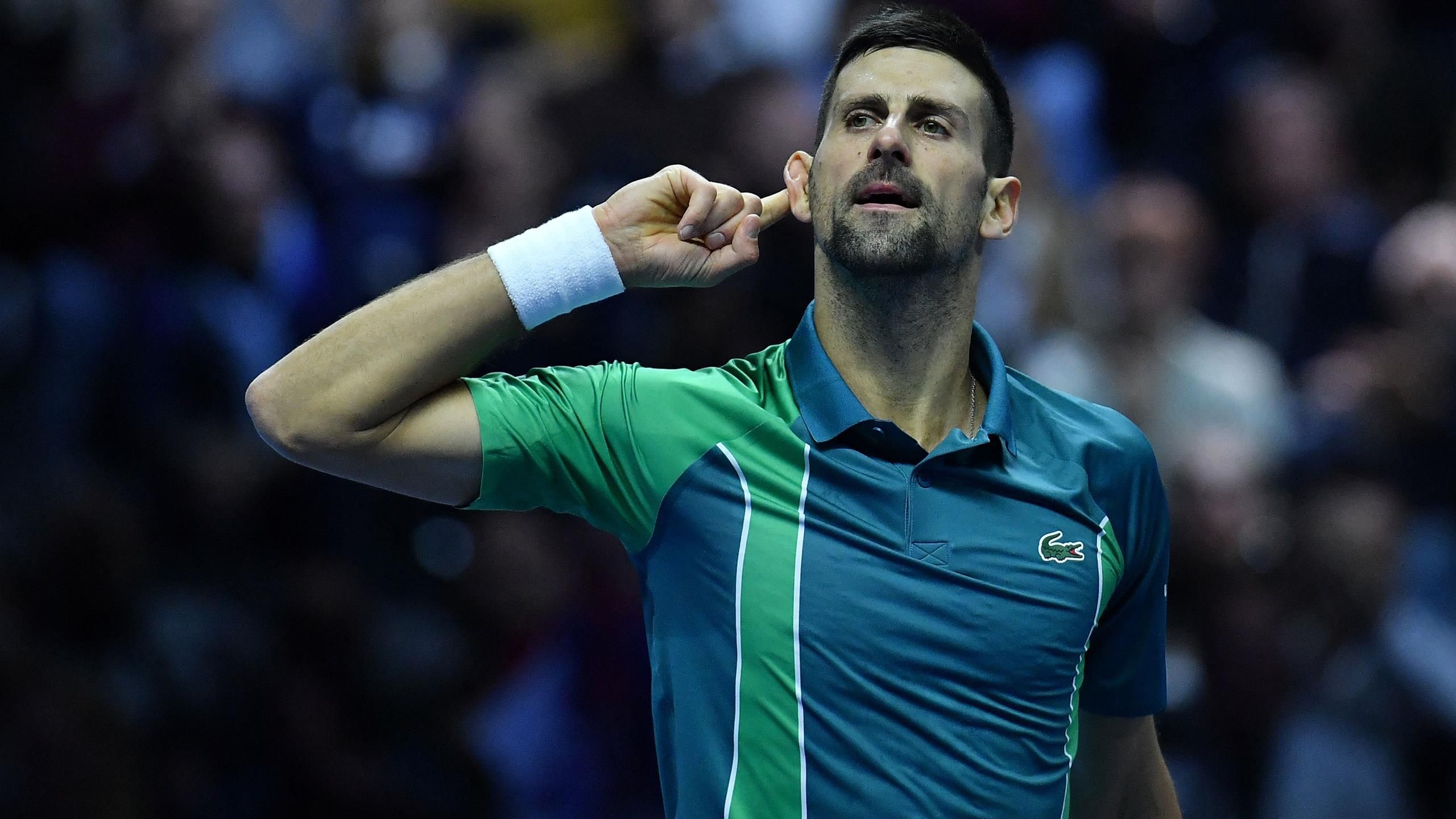 Finali ATP |  Novak Djokovic domina Holger Röhn (7-6, 6-7, 6-3) e si assicura di finire il torneo del 2023 come numero uno del mondo