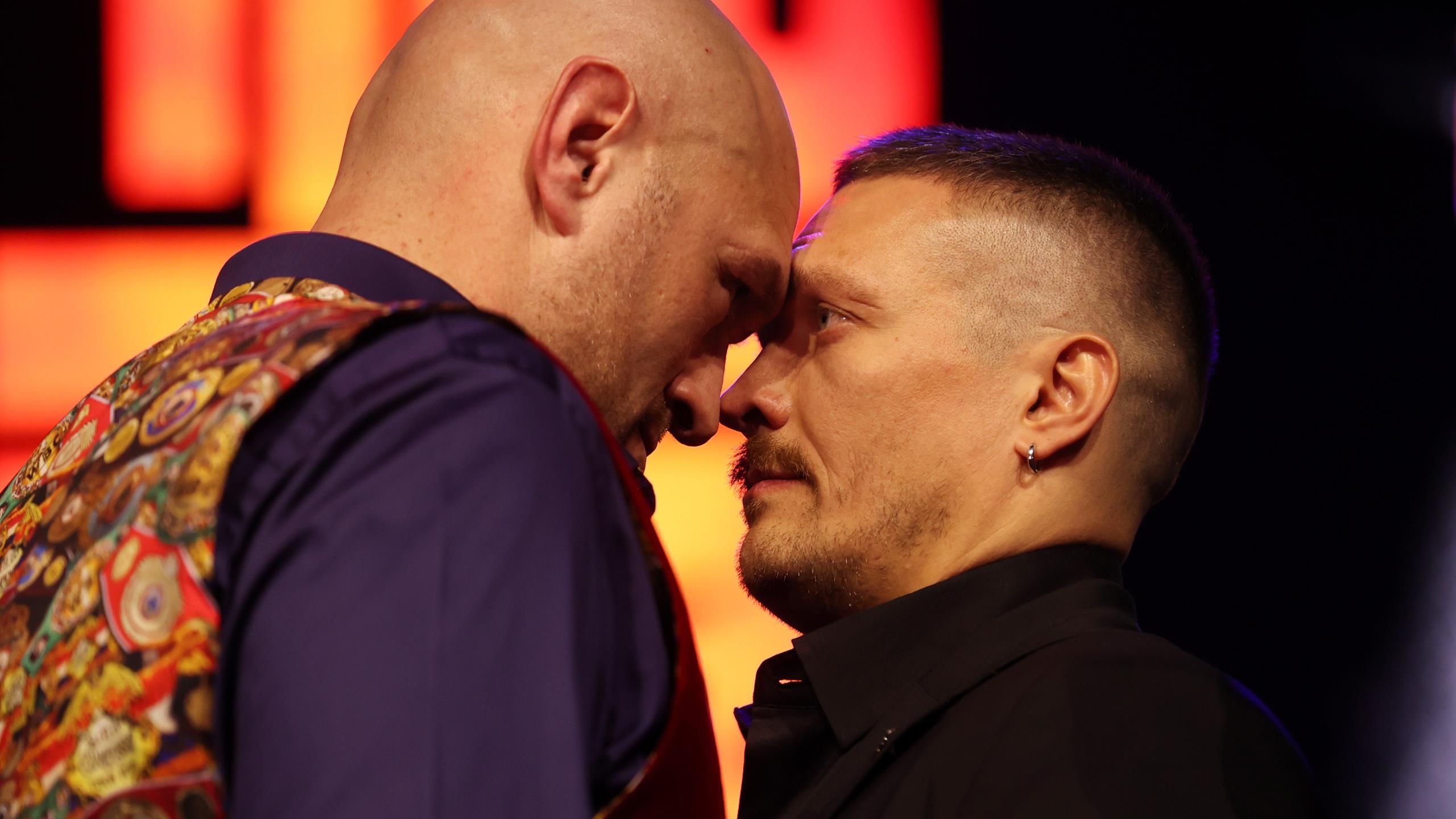 Tyson Fury vows to 'break' Oleksandr Usyk in heavyweight fight and ...