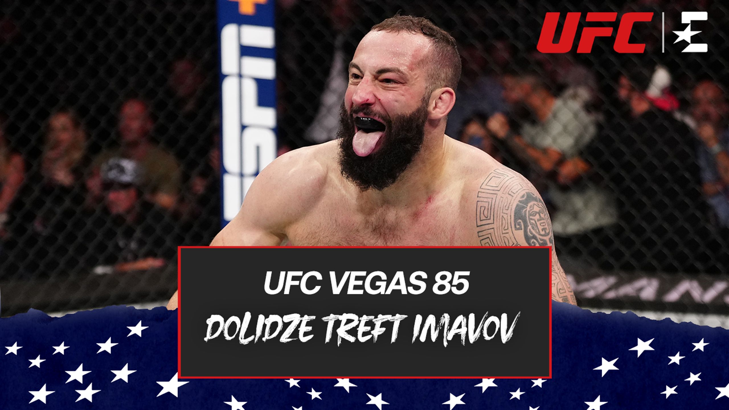 UFC Vegas 85 | Dolidze's eerste hoofdgevecht tegen Imavov in Las Vegas ...