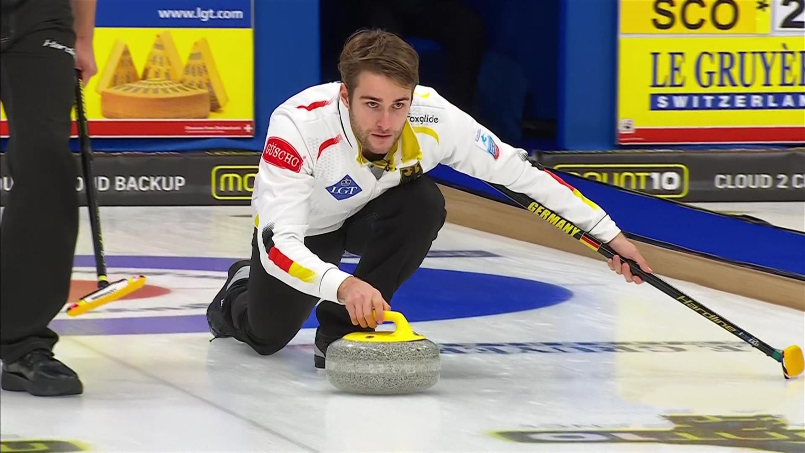 CurlingEM Deutschland behält gegen die Niederlande die Nerven und