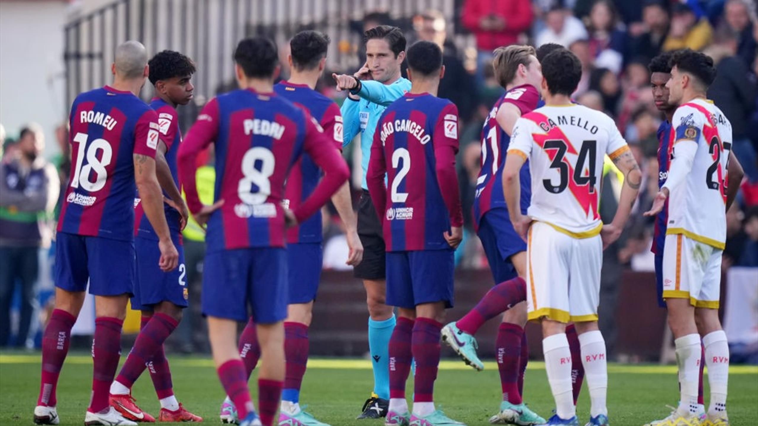 Rayo Vallecano vs Barcelona: resultado, resumen y goles del partido de hoy