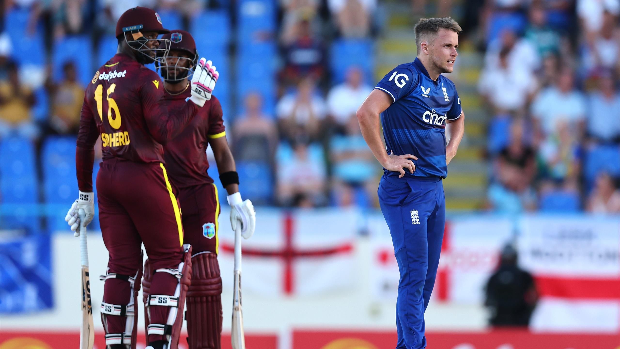 West Indies v England ODI live - Jos Buttler's side lose