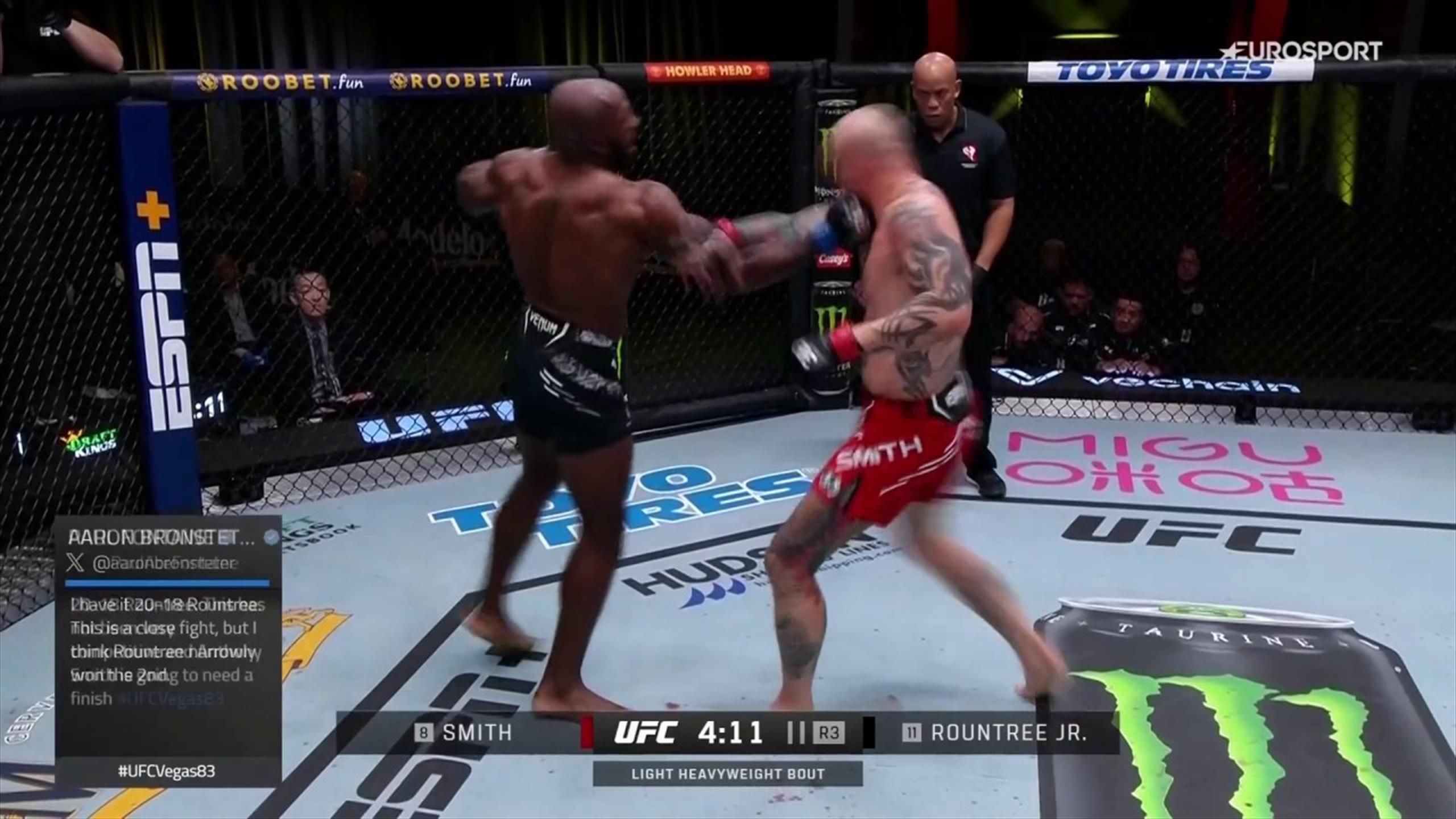 Khalil Rountree Jr y el poder de sus puños: El veterano Anthony Smith ...