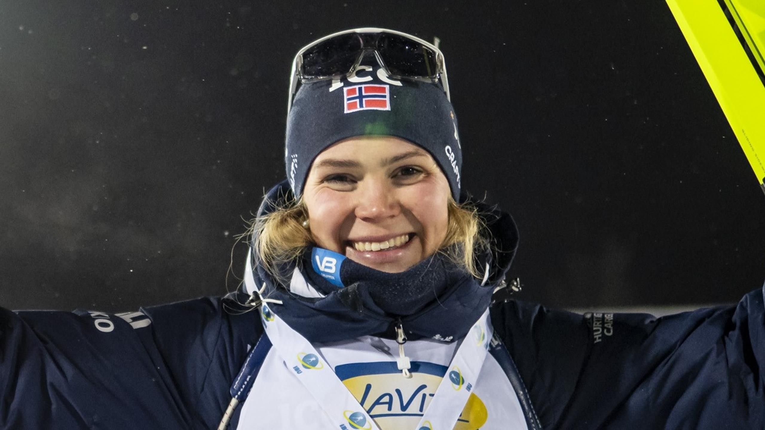 Biathlon-Traumpaar: Philipp Nawrath und Norwegen-Star Karoline 