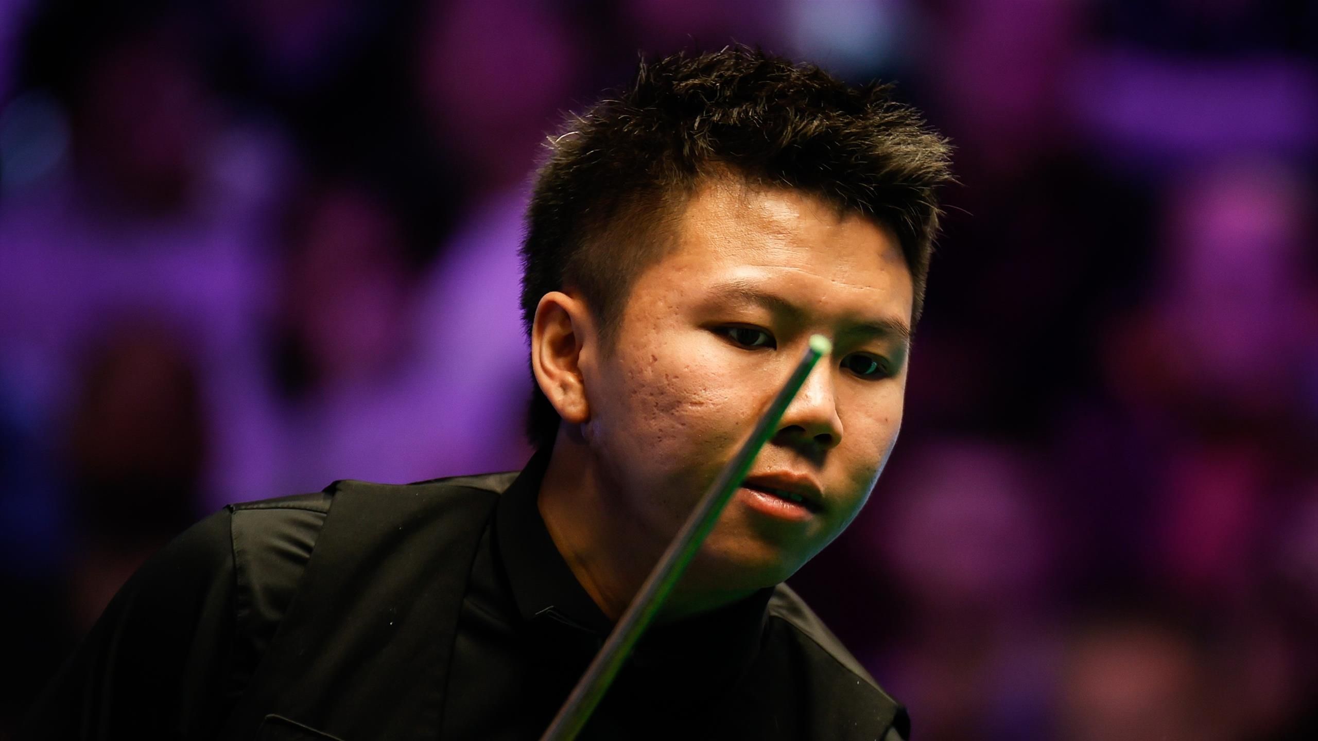 Scottish Open Zhou Yuelong fails to learn lesson as premature 'fist