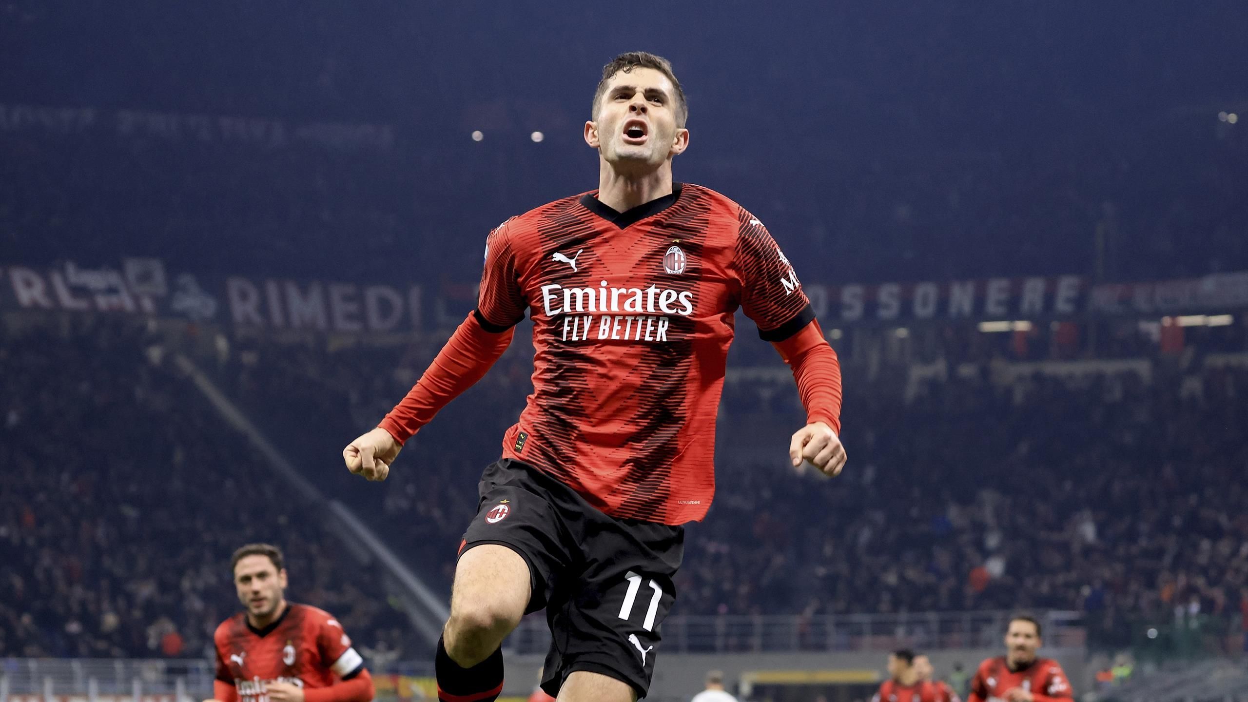 Pulisic earns Milan 1-0 win over Sassuolo