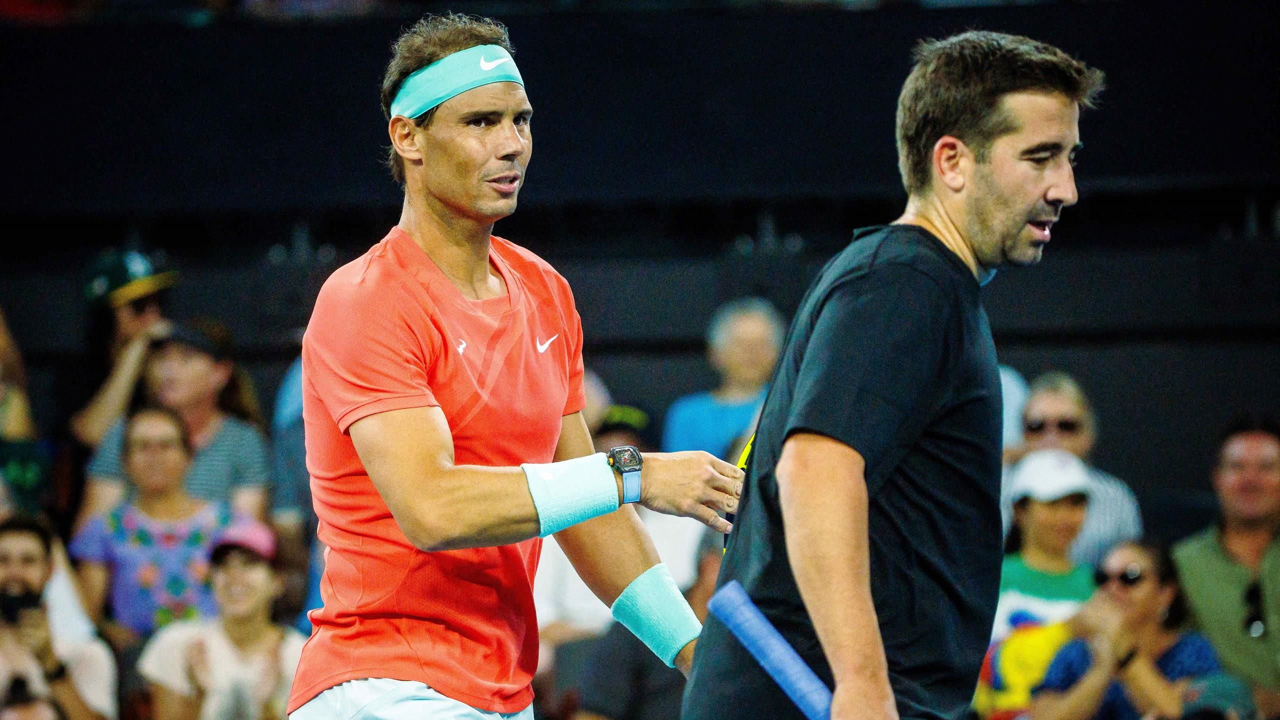 Rafael Nadal beaten in first match back since injury in Brisbane doubles,  Andy Murray also beaten - Eurosport