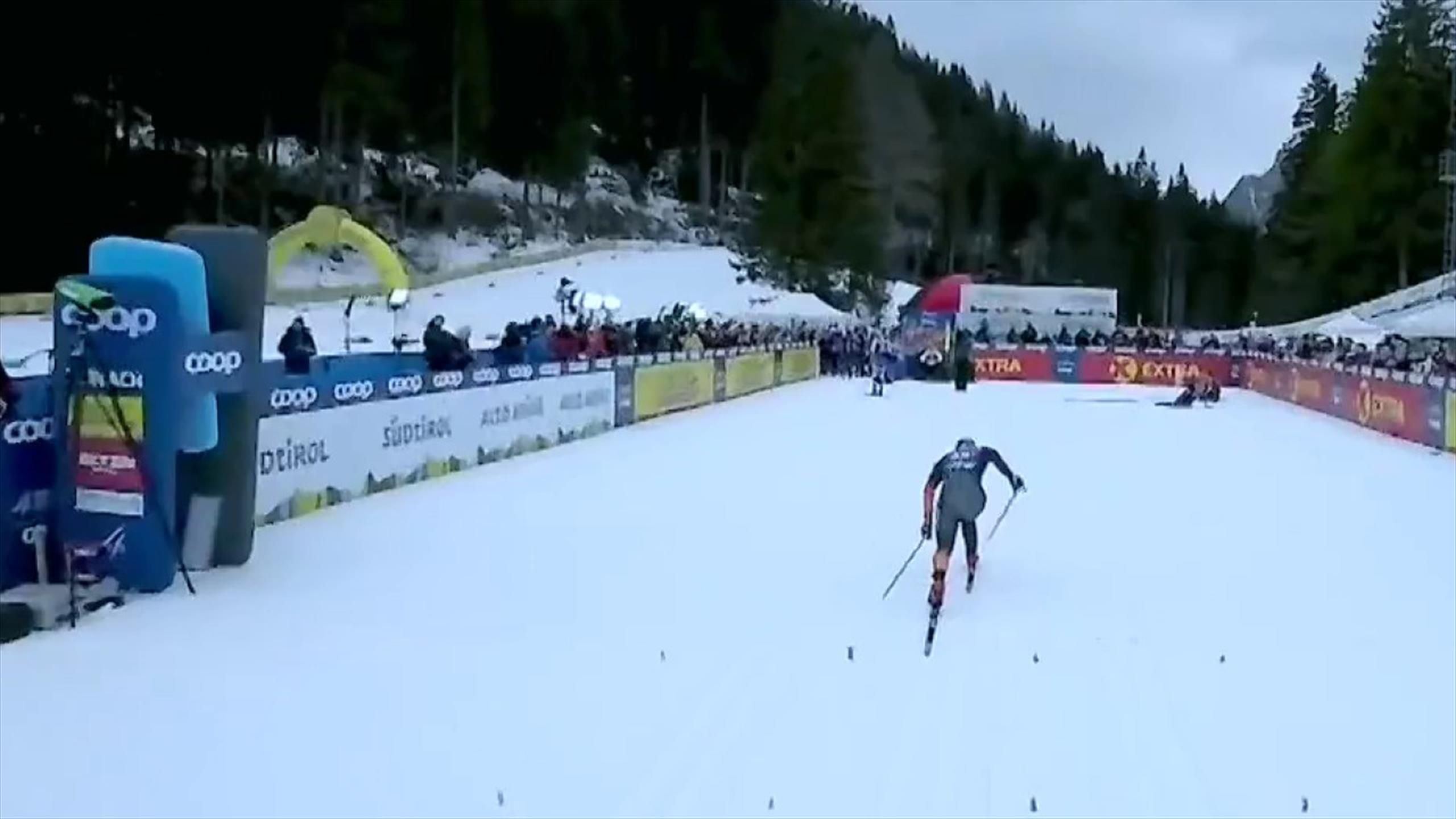 Tour de Ski Toblach Victoria Carl läuft über 10 Kilometer klassisch mit starkem Finish aufs