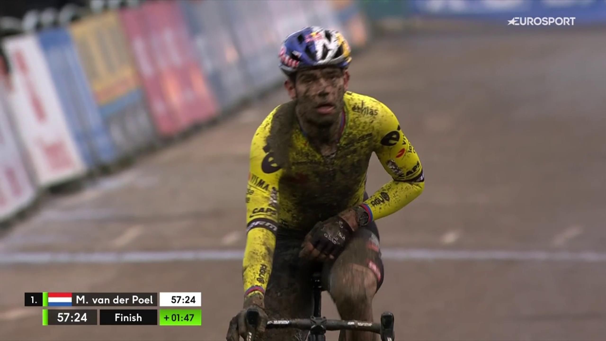 X2O Trofee - Che scoppola per van Aert! Arriva con quasi 2' di ritardo ...