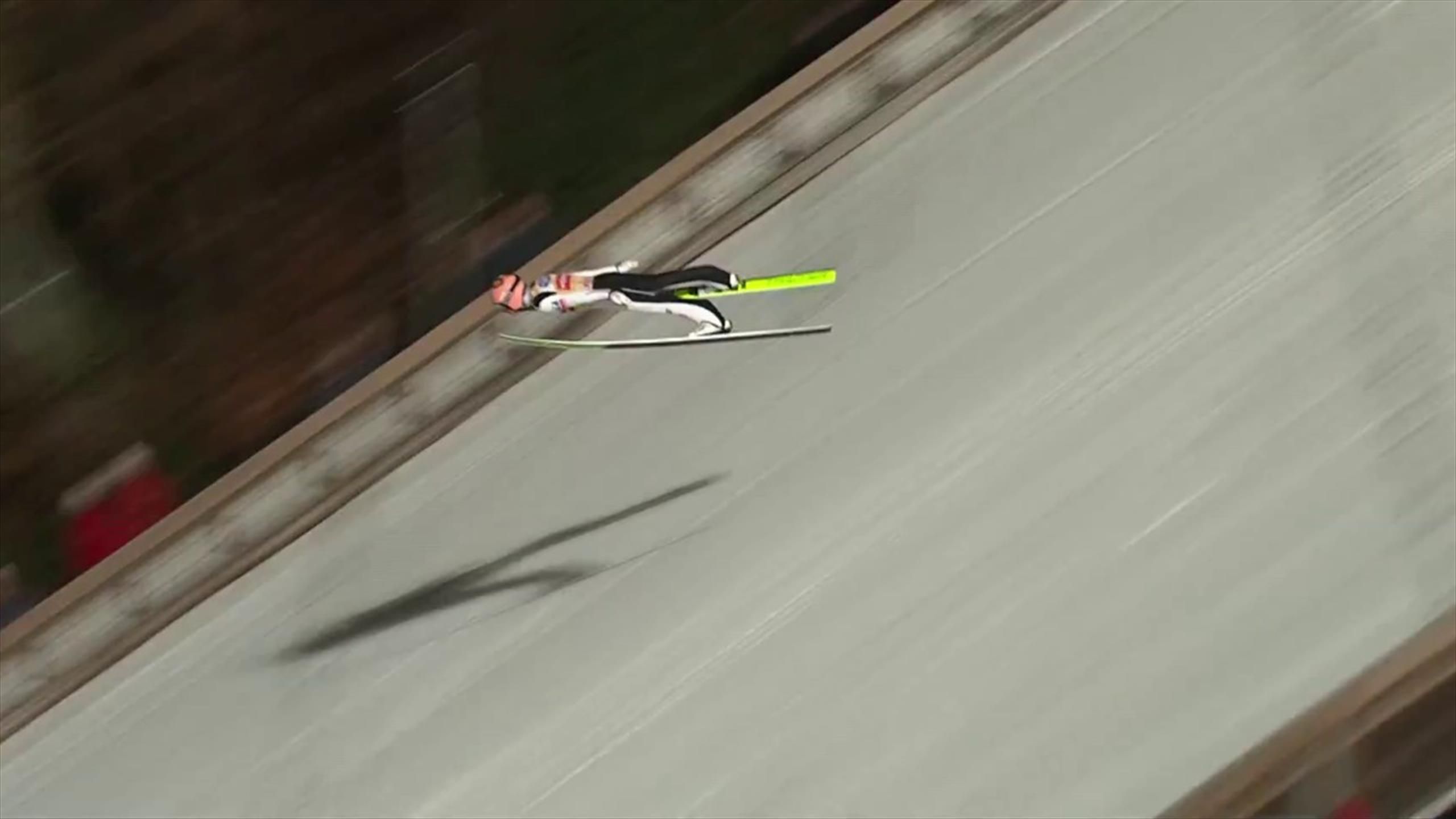 Vierschanzentournee Bischofshofen Kobayashi segelt Wellinger davon
