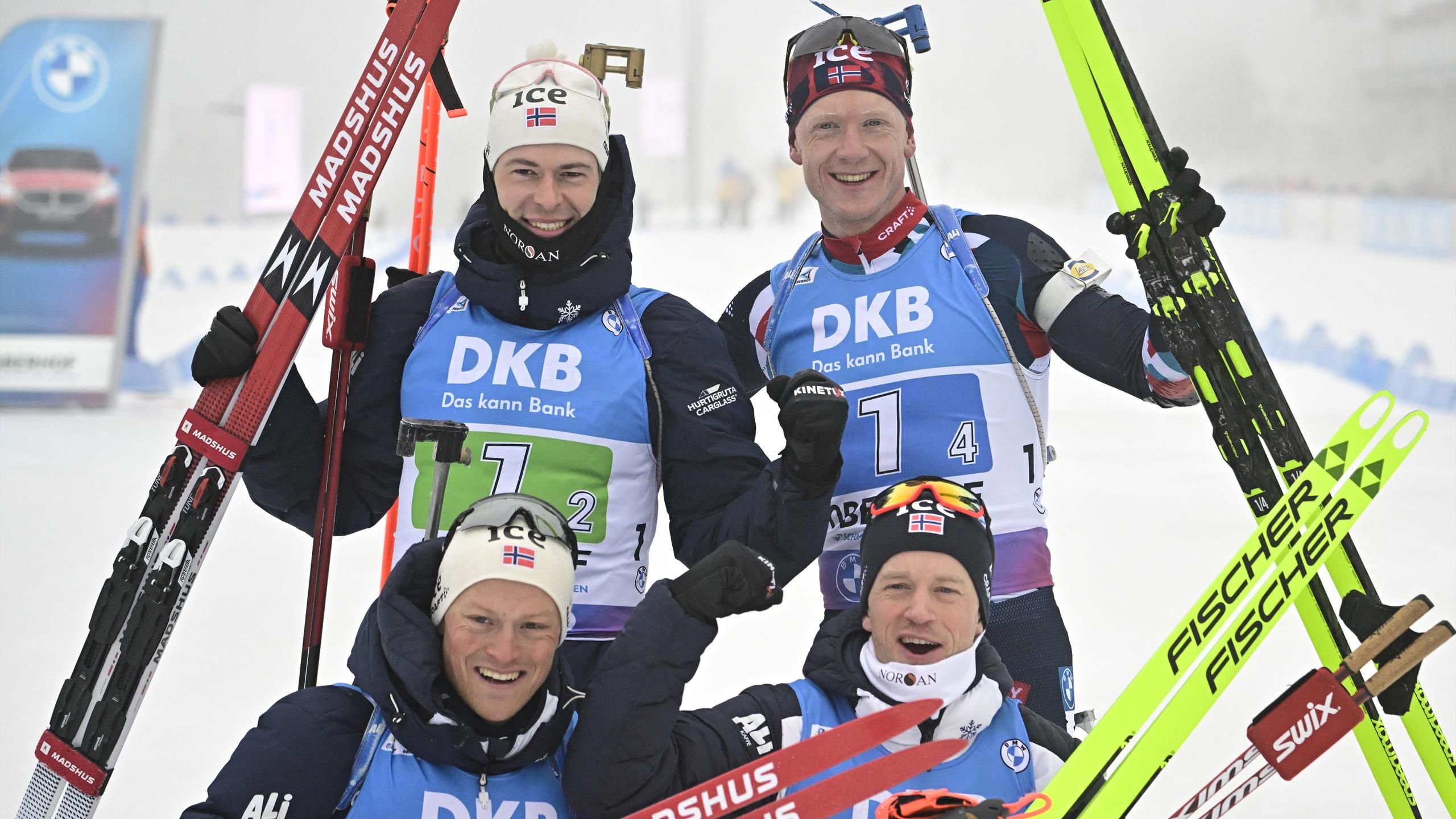 Norway continue relay dominance at Biathlon World Cup in Oberhof, Julia ...