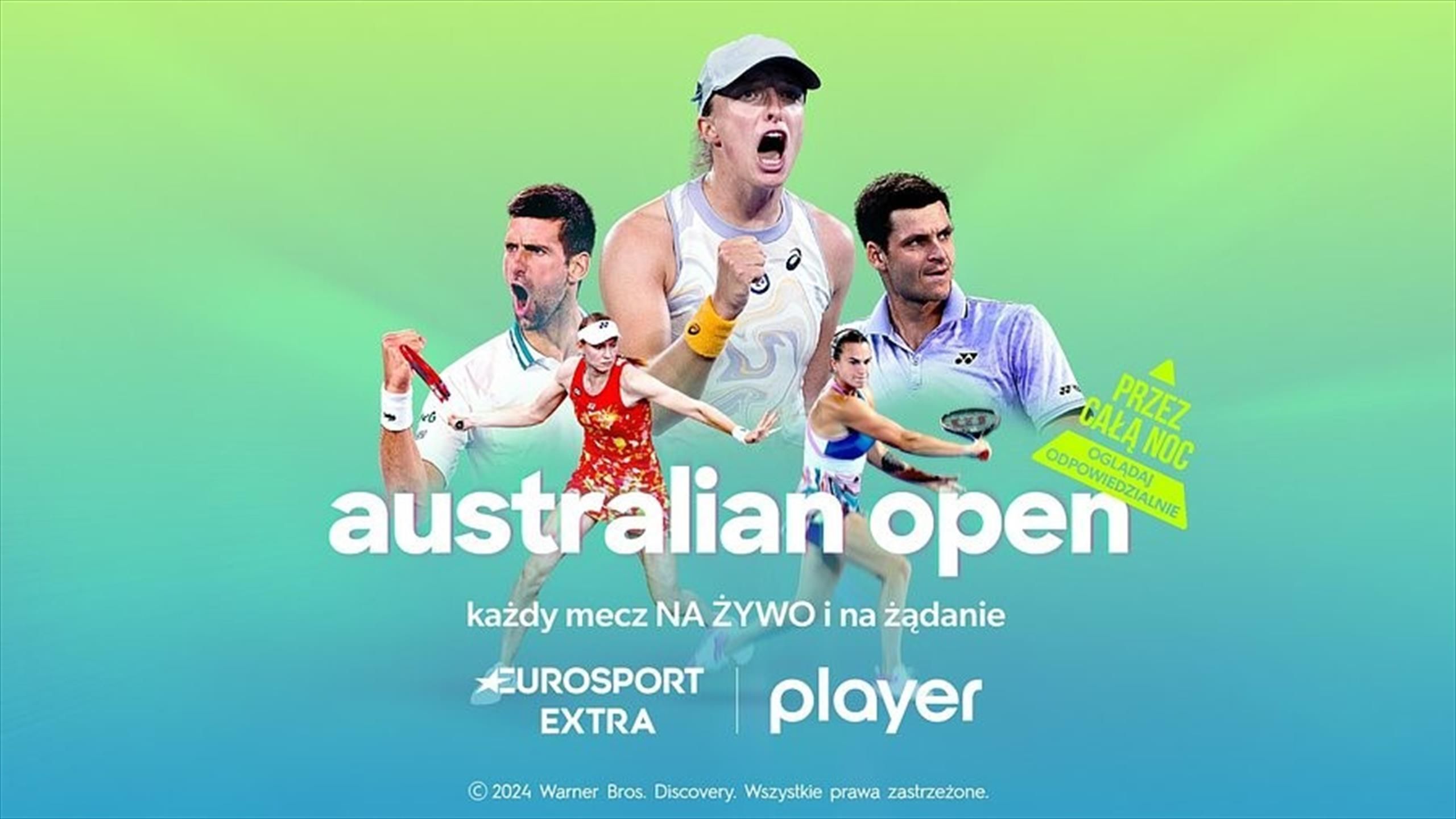 Czas na pierwszy szlem tego roku! Australian Open w Eurosporcie i