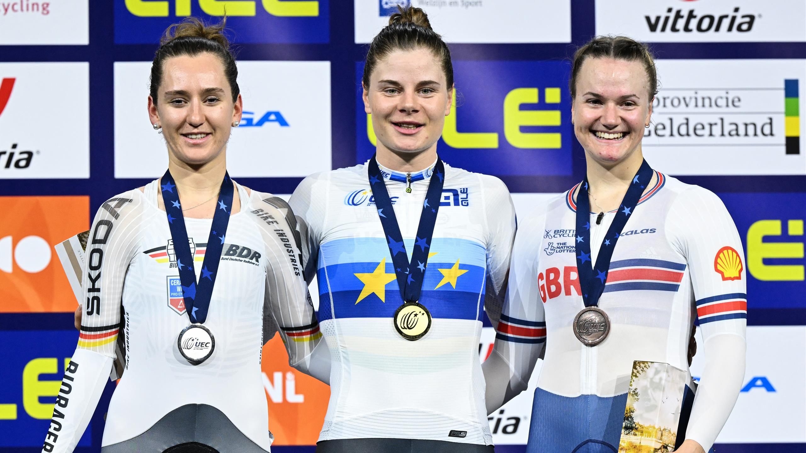 BahnradEM 2024 Lea Lin Teutenberg überrascht beim Ausscheidungsfahren