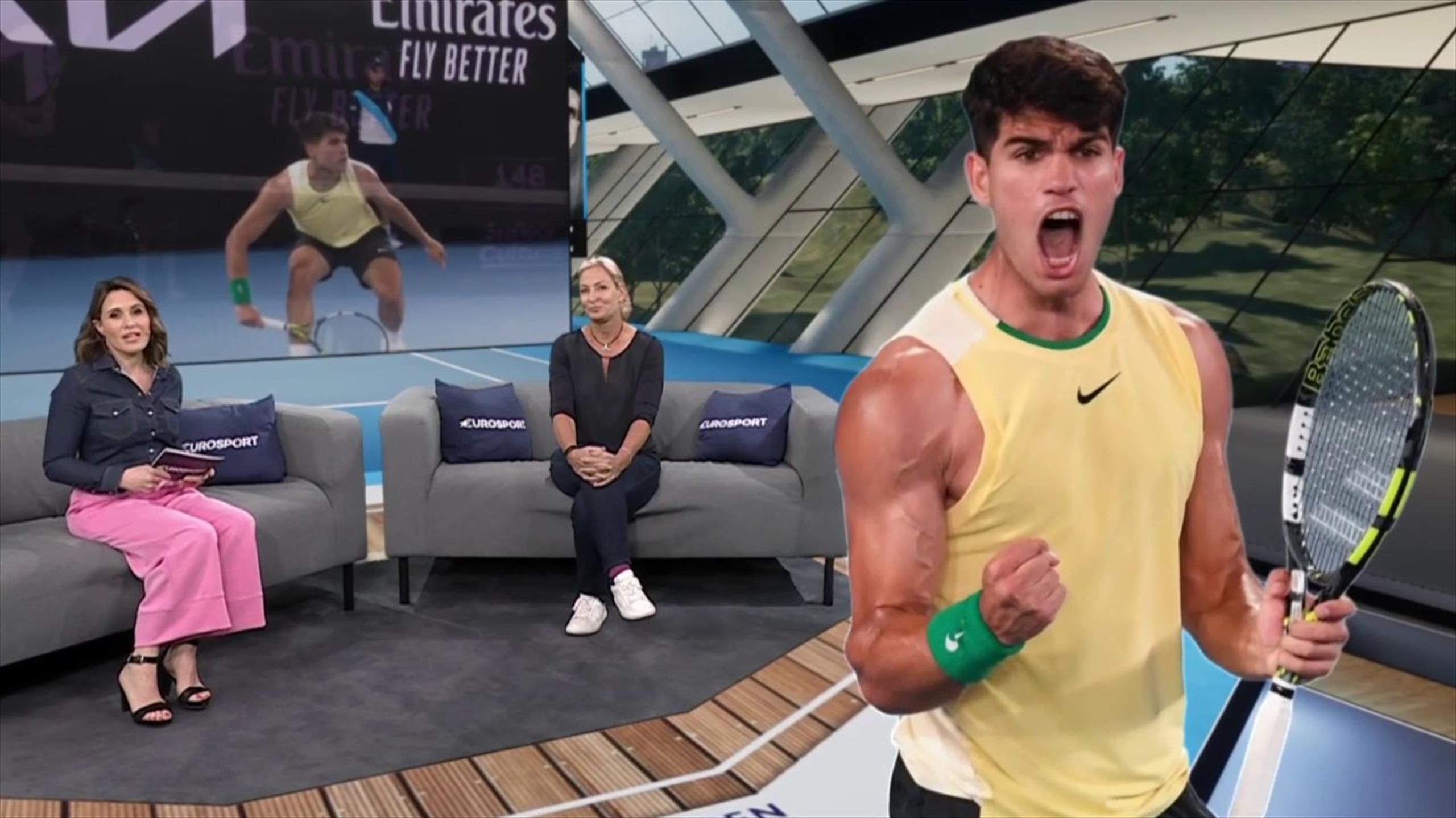 Australian Open 2024 - Barbara Rittner analysiert Gala von Carlos ...