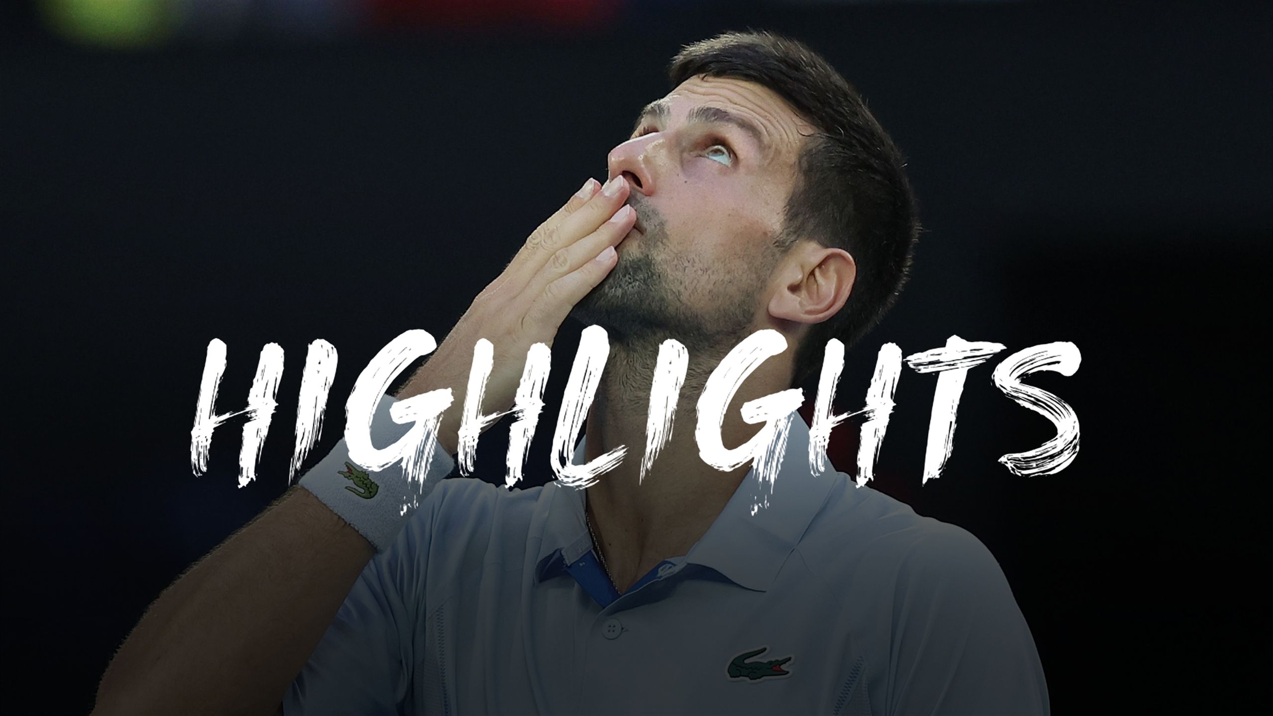 Australian Open 2024 Novak Djokovic Taylor Fritz Highlights