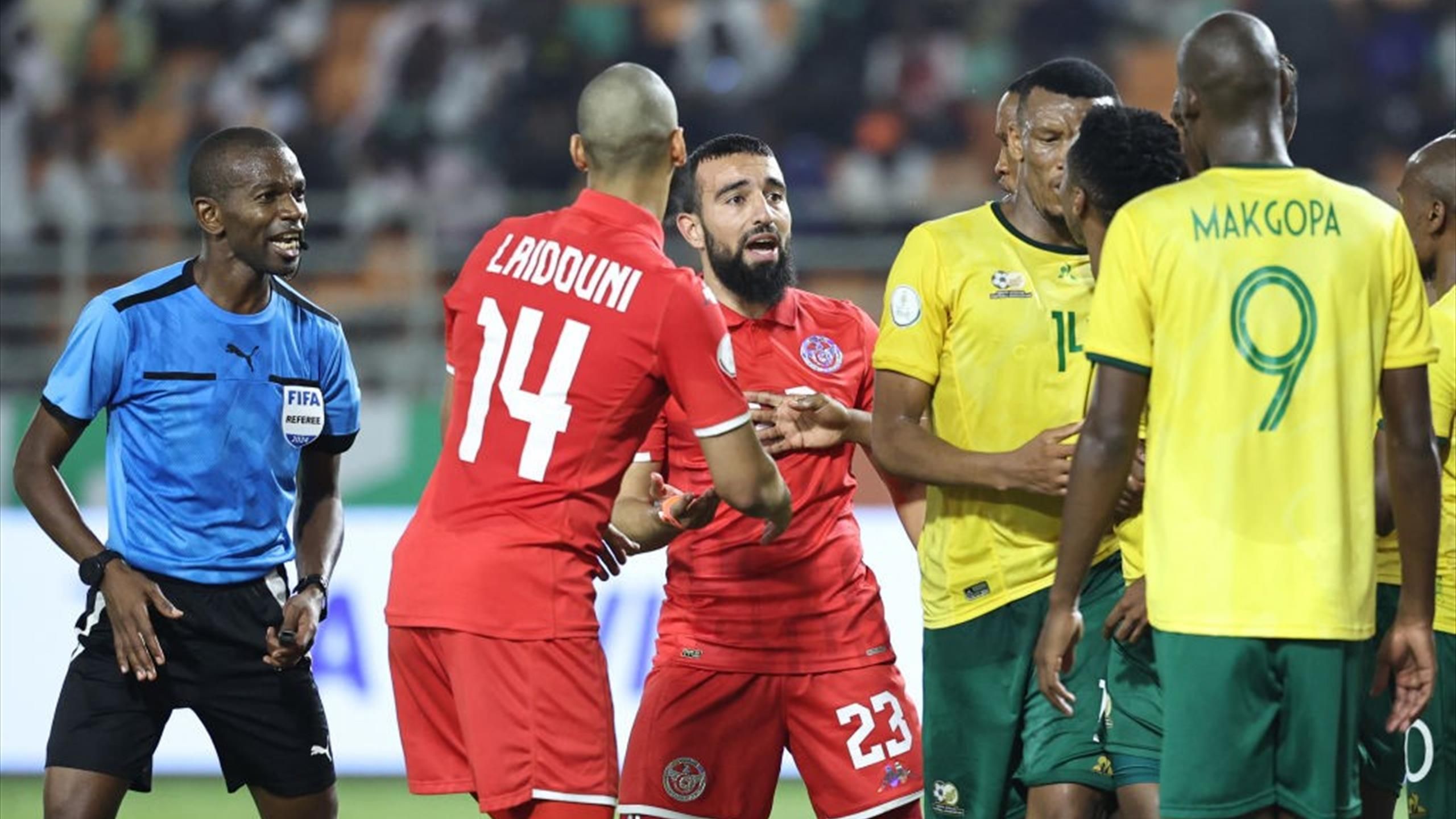 CAN 2024 : la Tunisie prend la porte après son match nul face à l'Afrique  du Sud (0-0) - Jeune Afrique