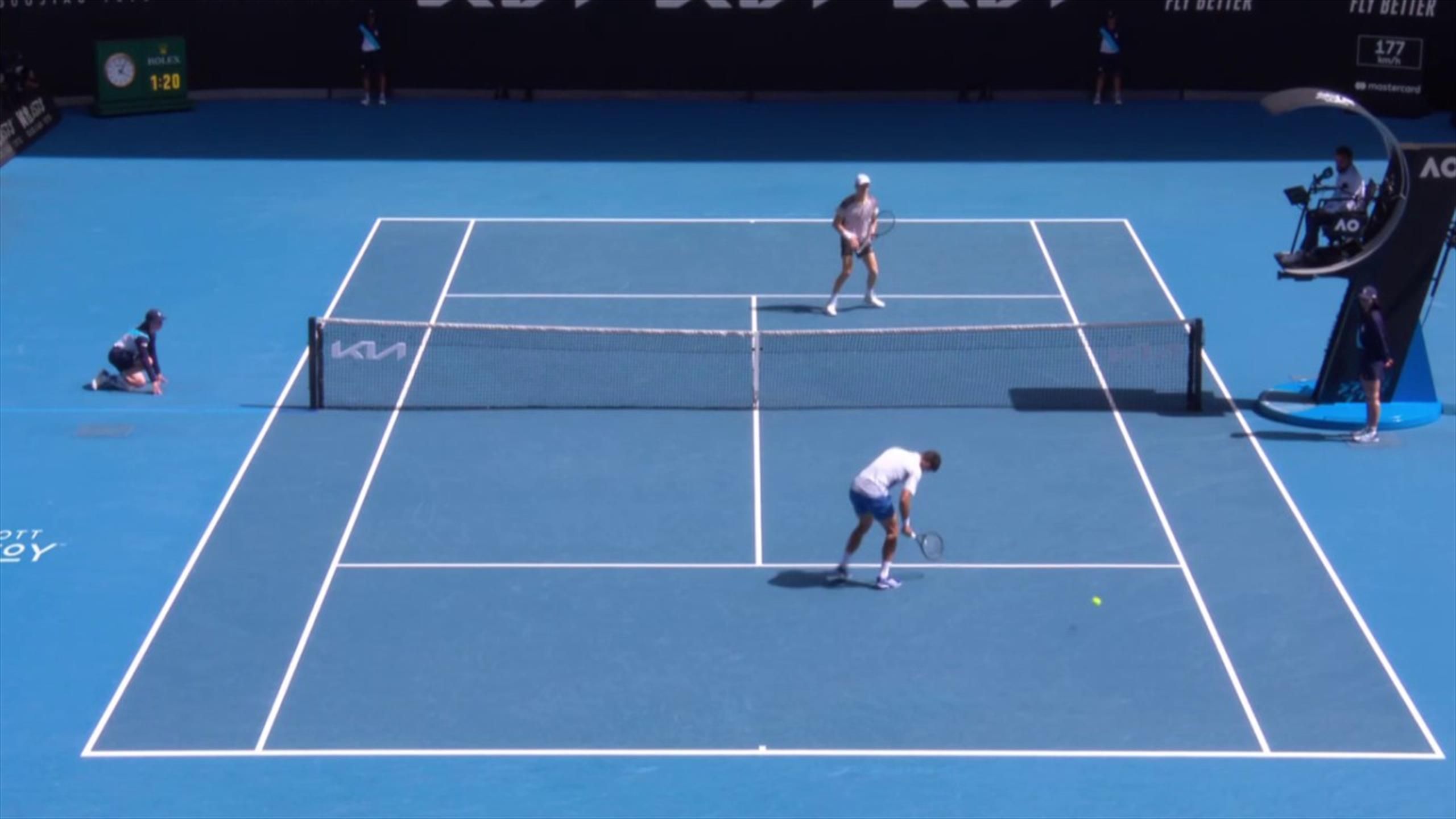 Australian Open 2024 Jannik Sinner dreht im Halbfinale auf Novak