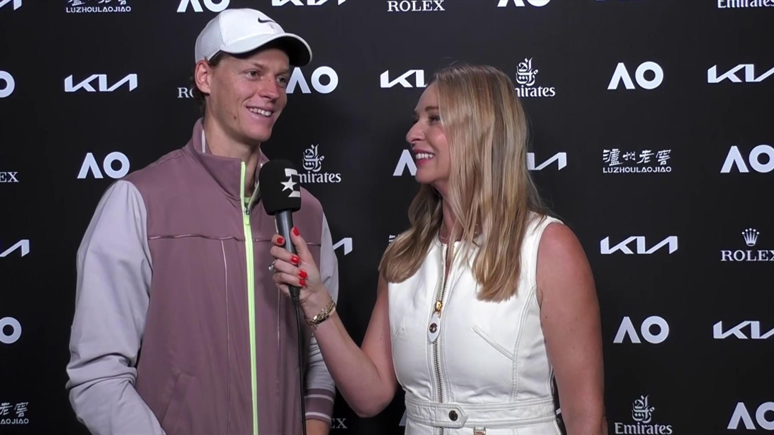 Jannik Sinner Interview With Barbara Schett After Winning The – PEHHNU