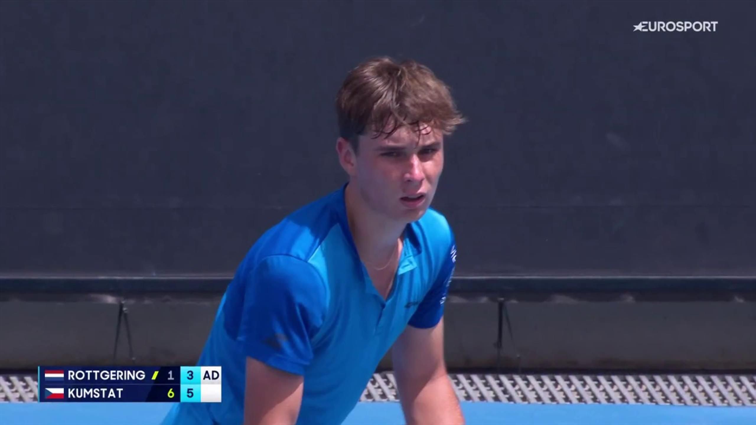 Australian Open | Mees Rottgering uitgeschakeld bij junioren na verlies