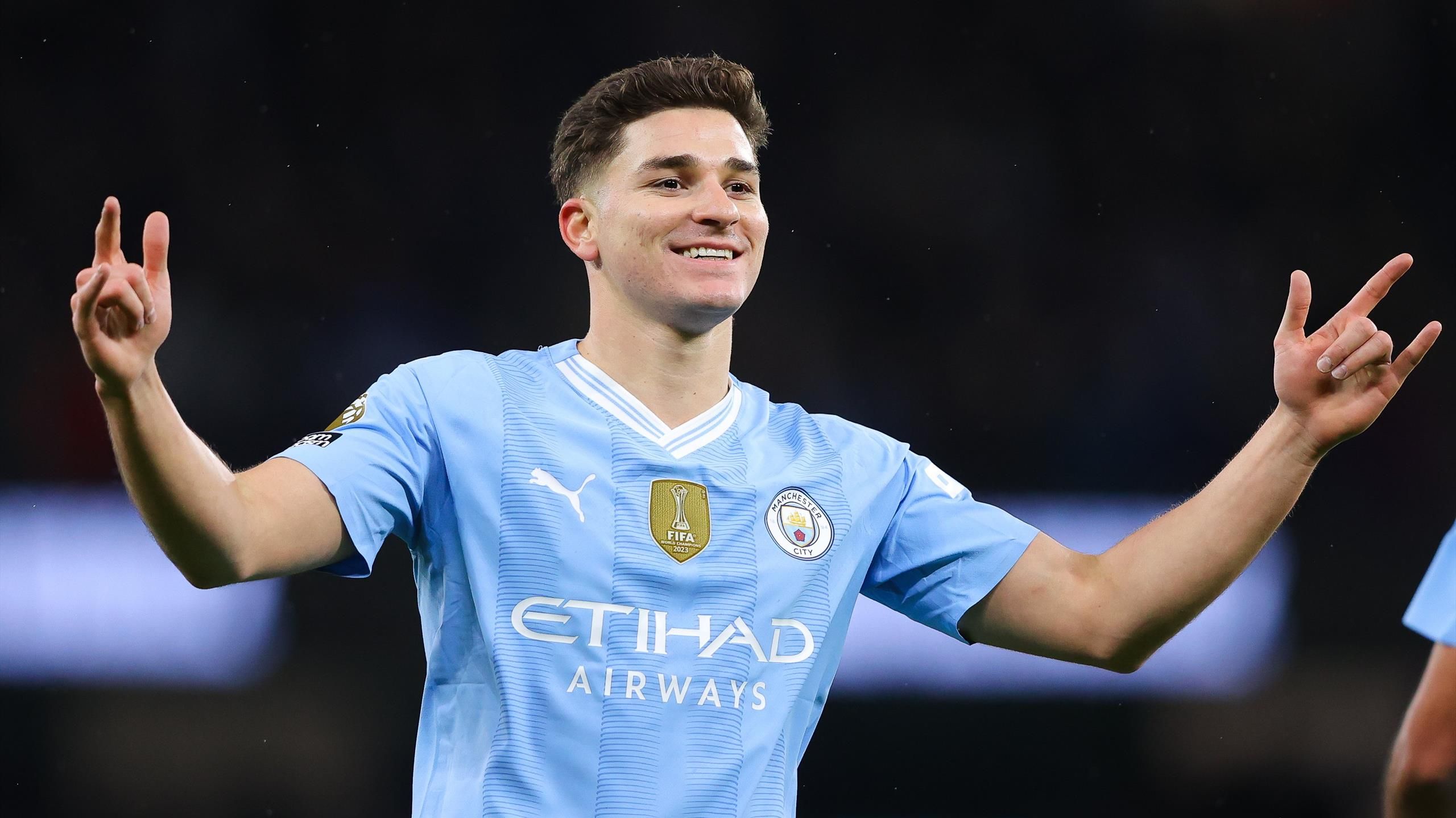 Pep Guardiola hails 'amazing' Manchester City star Julian Alvarez