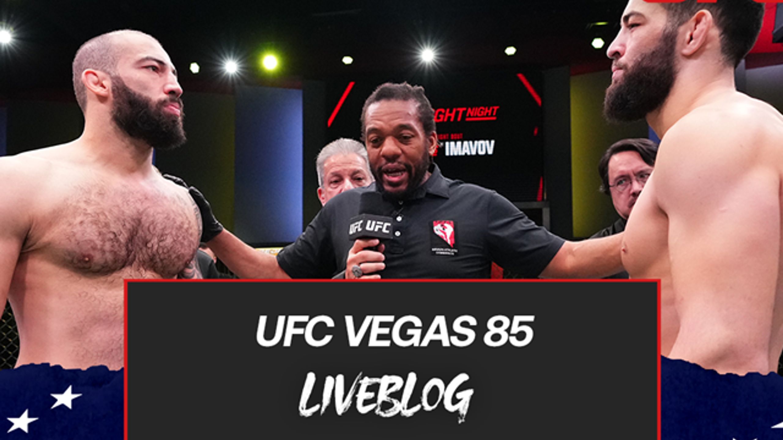 UFC Vegas 85 | Liveblog: Mis niets van UFC Vegas 85: Dolidze vs. Imavov ...