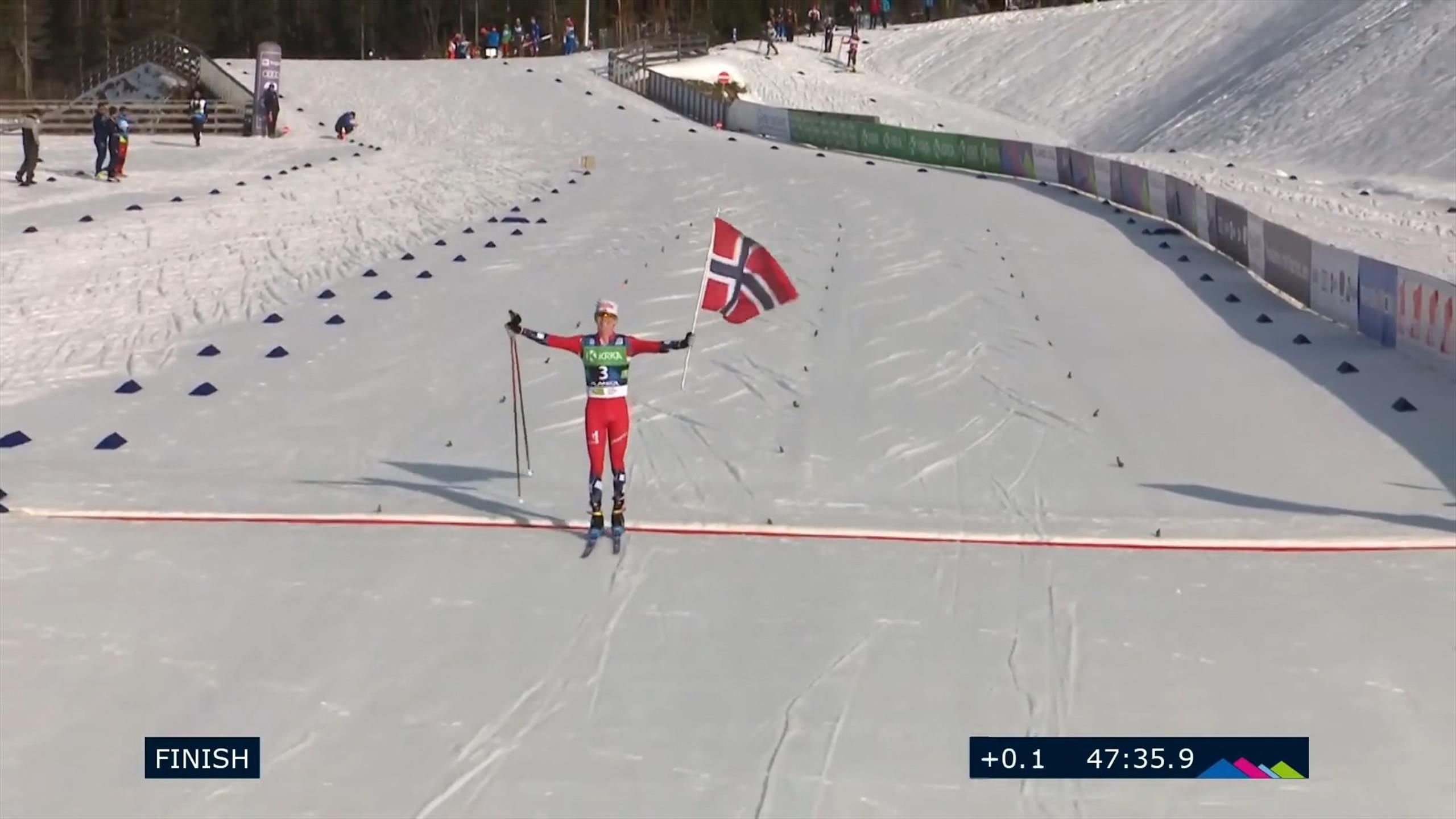 Elite cyclist AND skier? VismaLease a Bike's Nordhagen wins