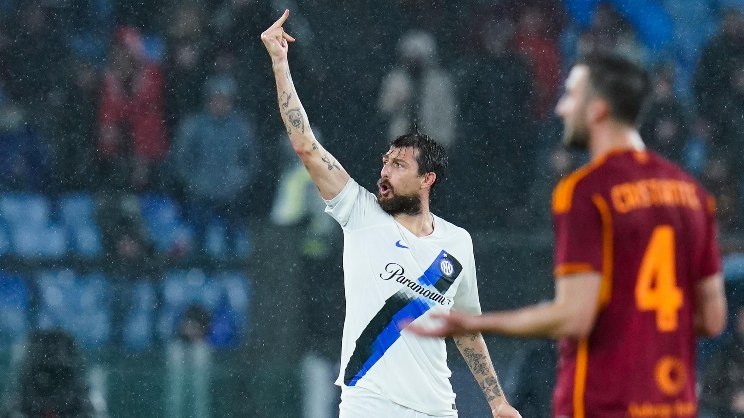 Francesco Acerbi von Inter Mailand droht Sperre ExSpieler von Lazio