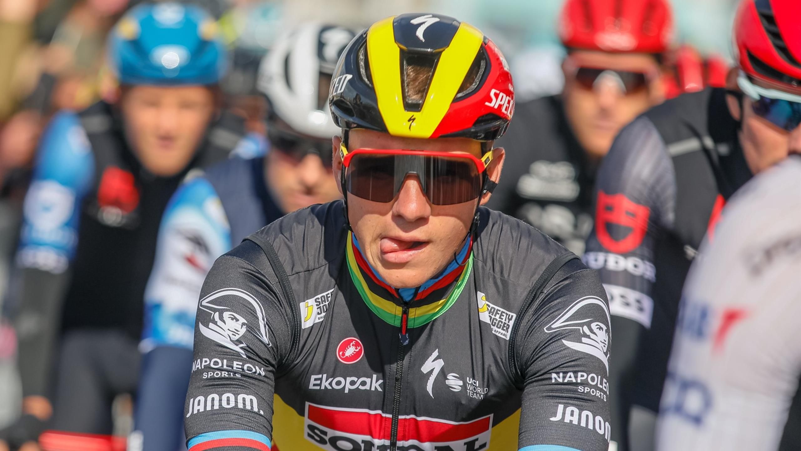 Evenepoel úgy ünnepelt, hogy az még Djokovicnak sem tetszett
